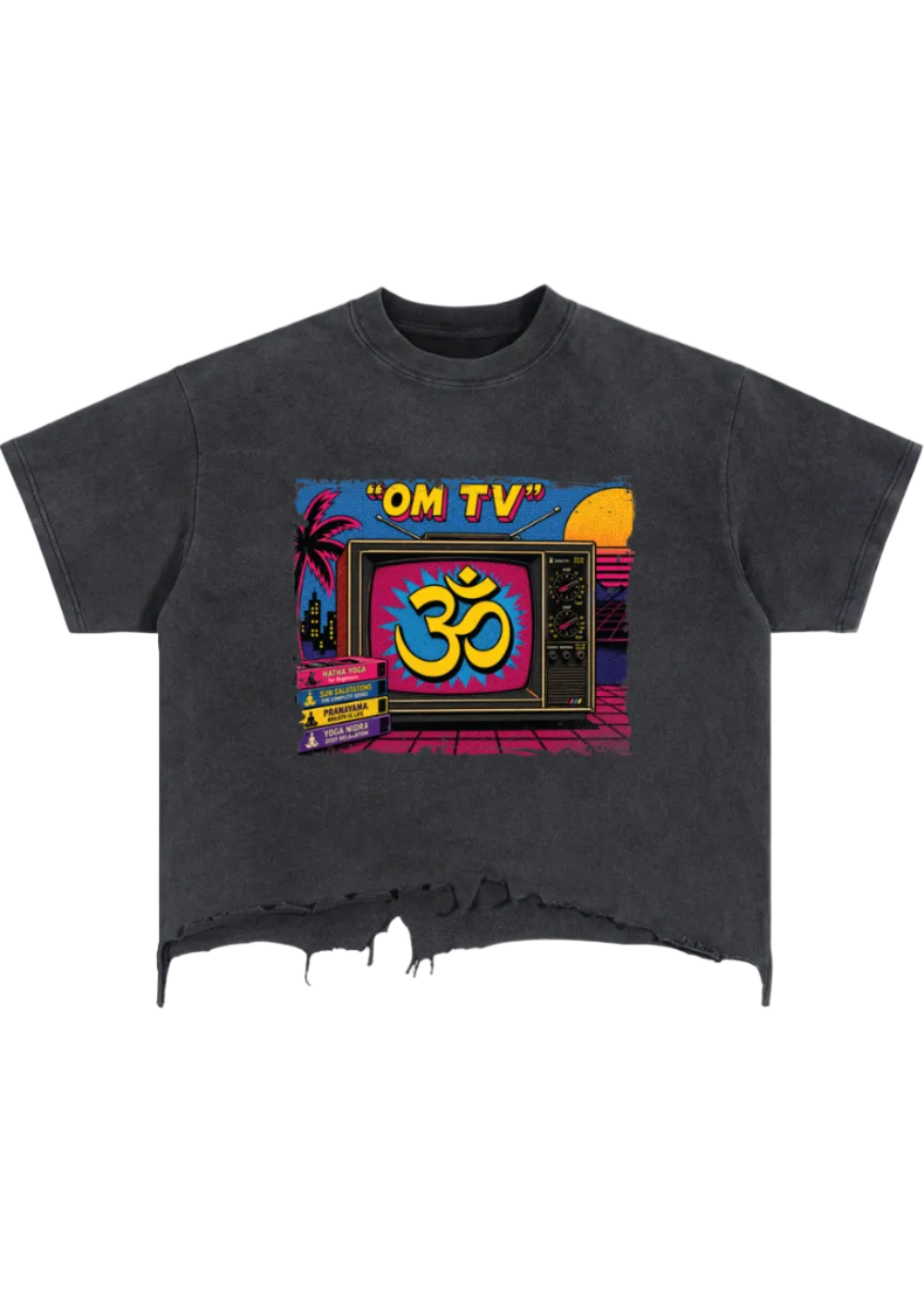 OM TV 80s Yoga T-Shirt
