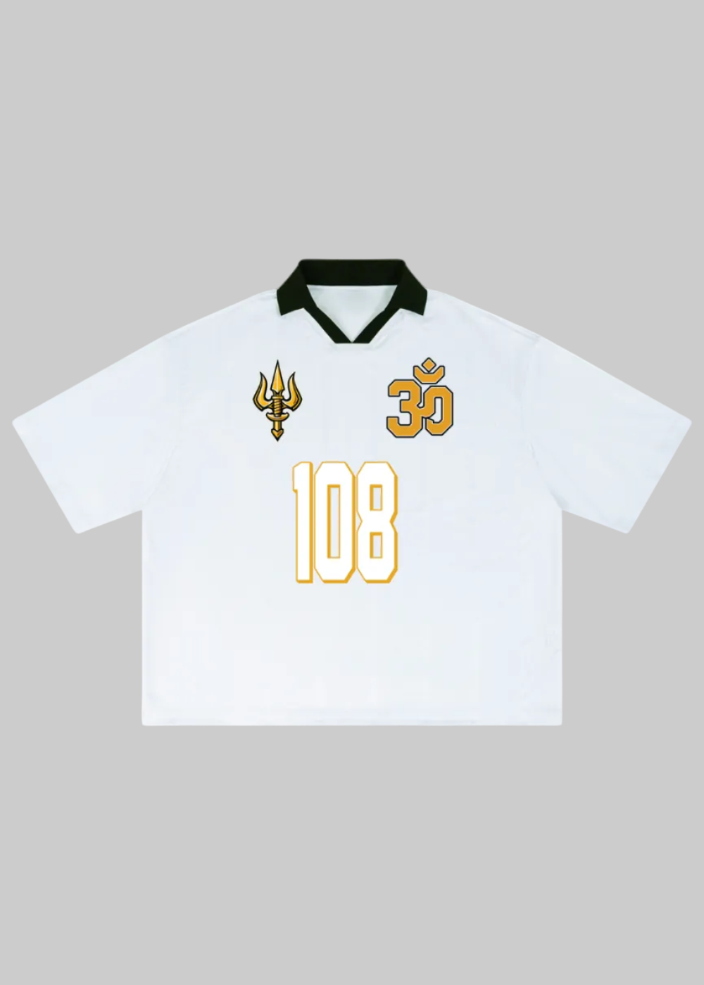 Shiva 108 Striped Boxy Soccer Jersey