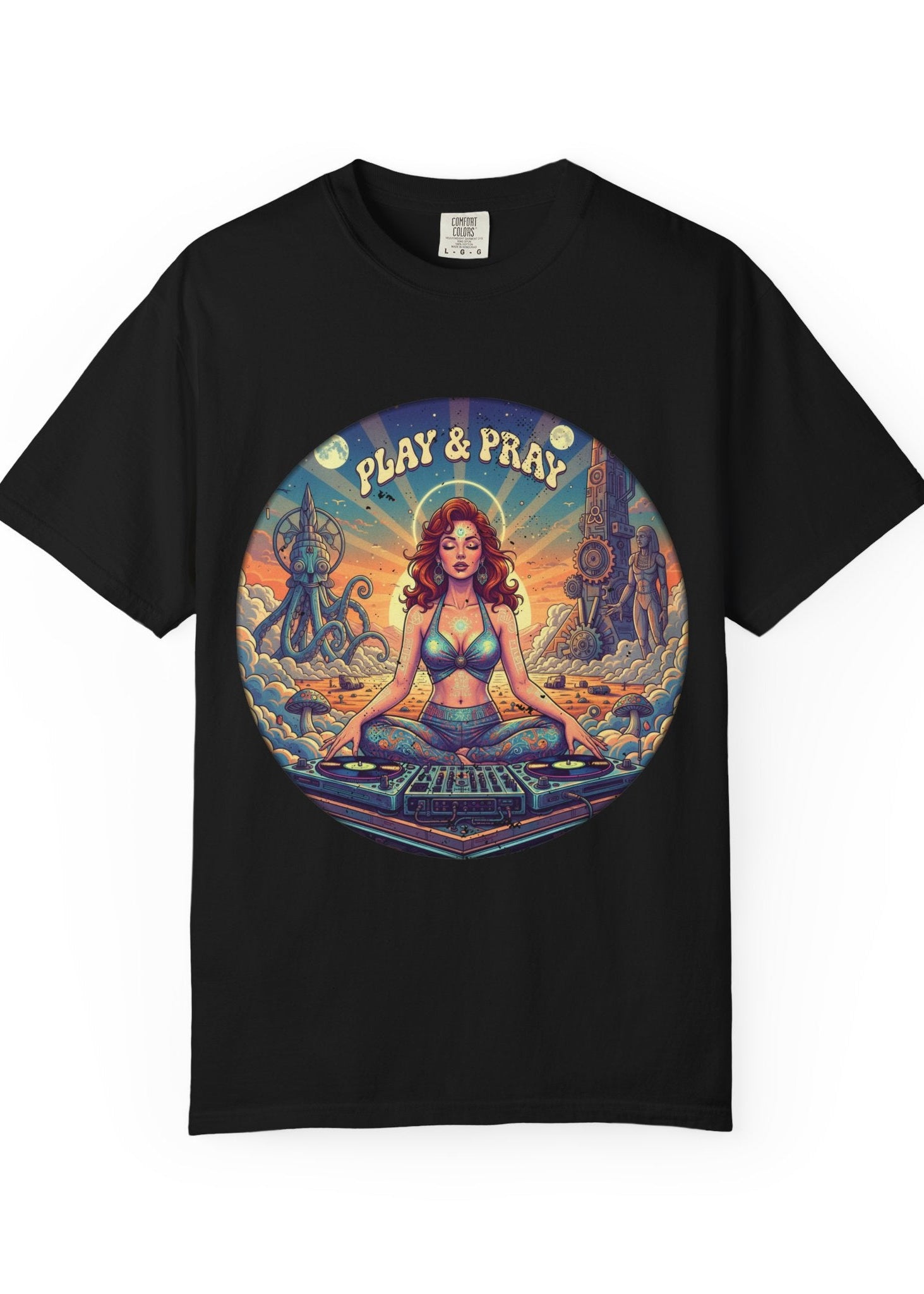 Play & Pray DJ T-Shirt