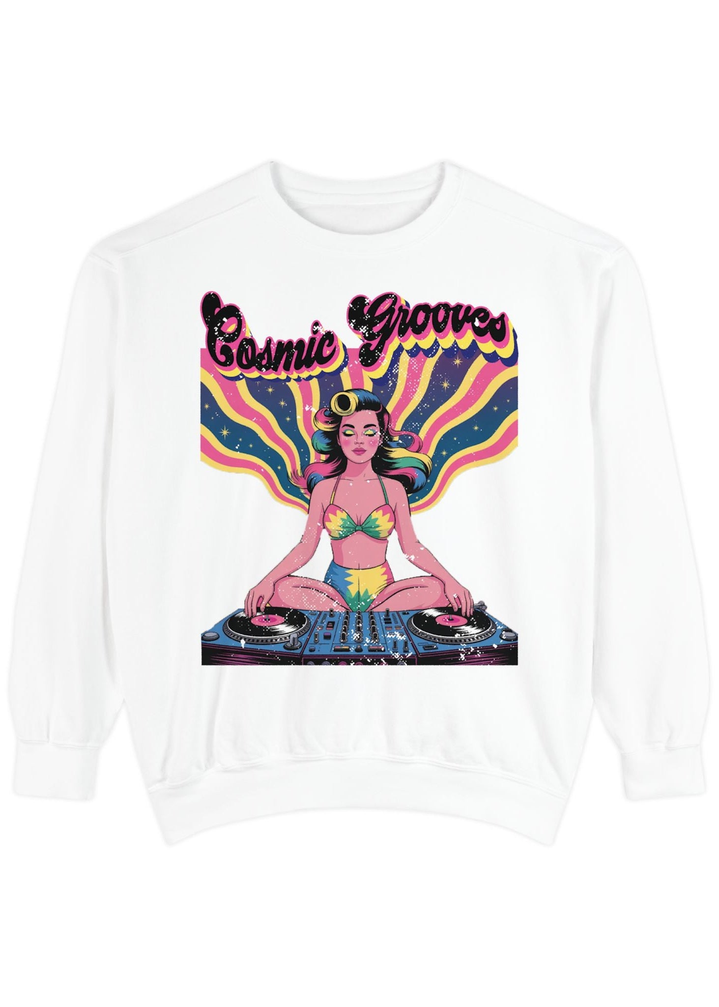 Cosmic Grooves DJ Sweatshirt