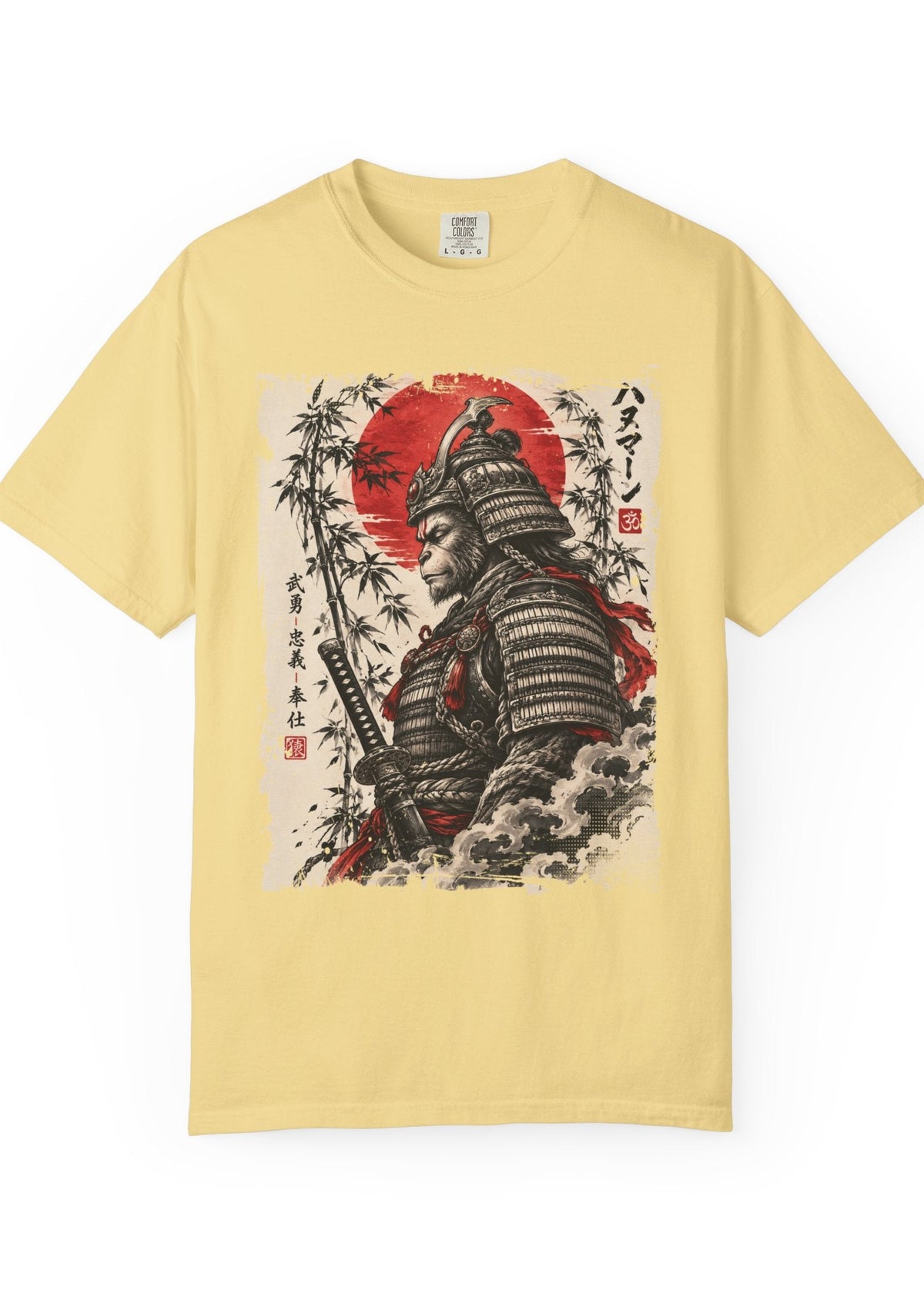Hanuman Samurai Japanese Tattoo T-Shirt