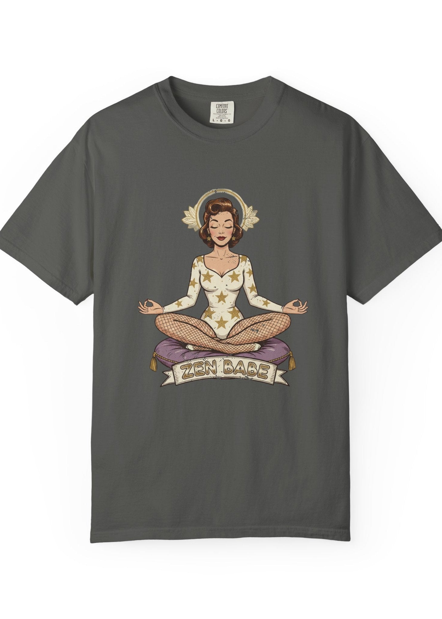 Zen Babe Retro Classic Yoga Tee