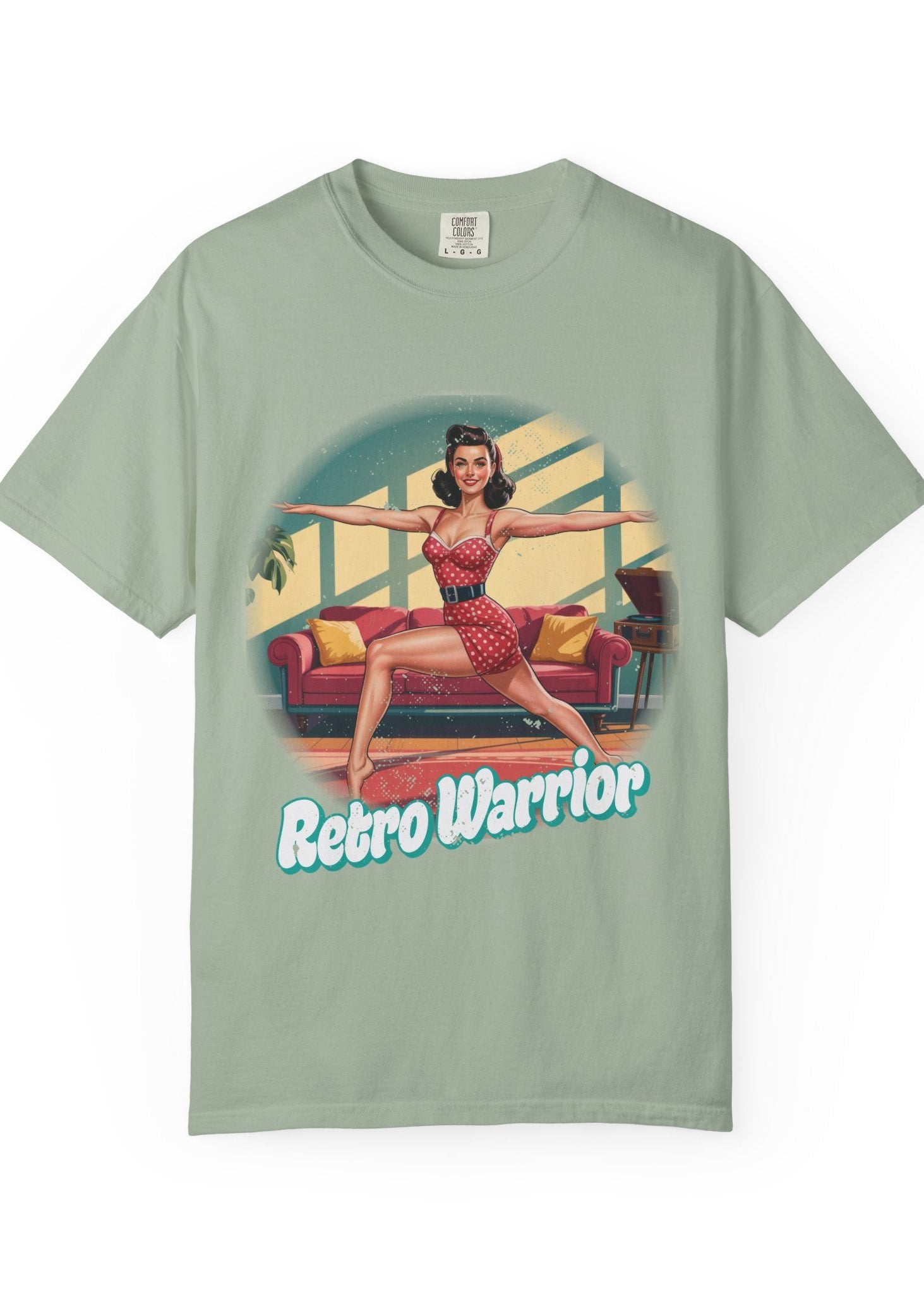 Retro Warrior Yoga T-Shirt