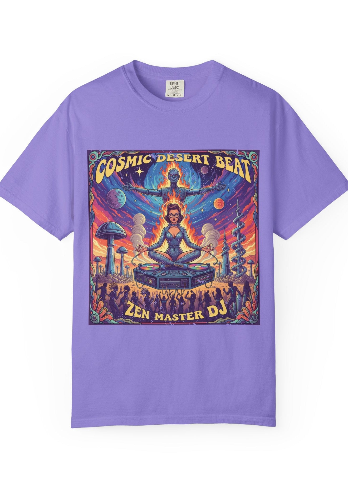 Pinup DJ Desert Rave T-Shirt