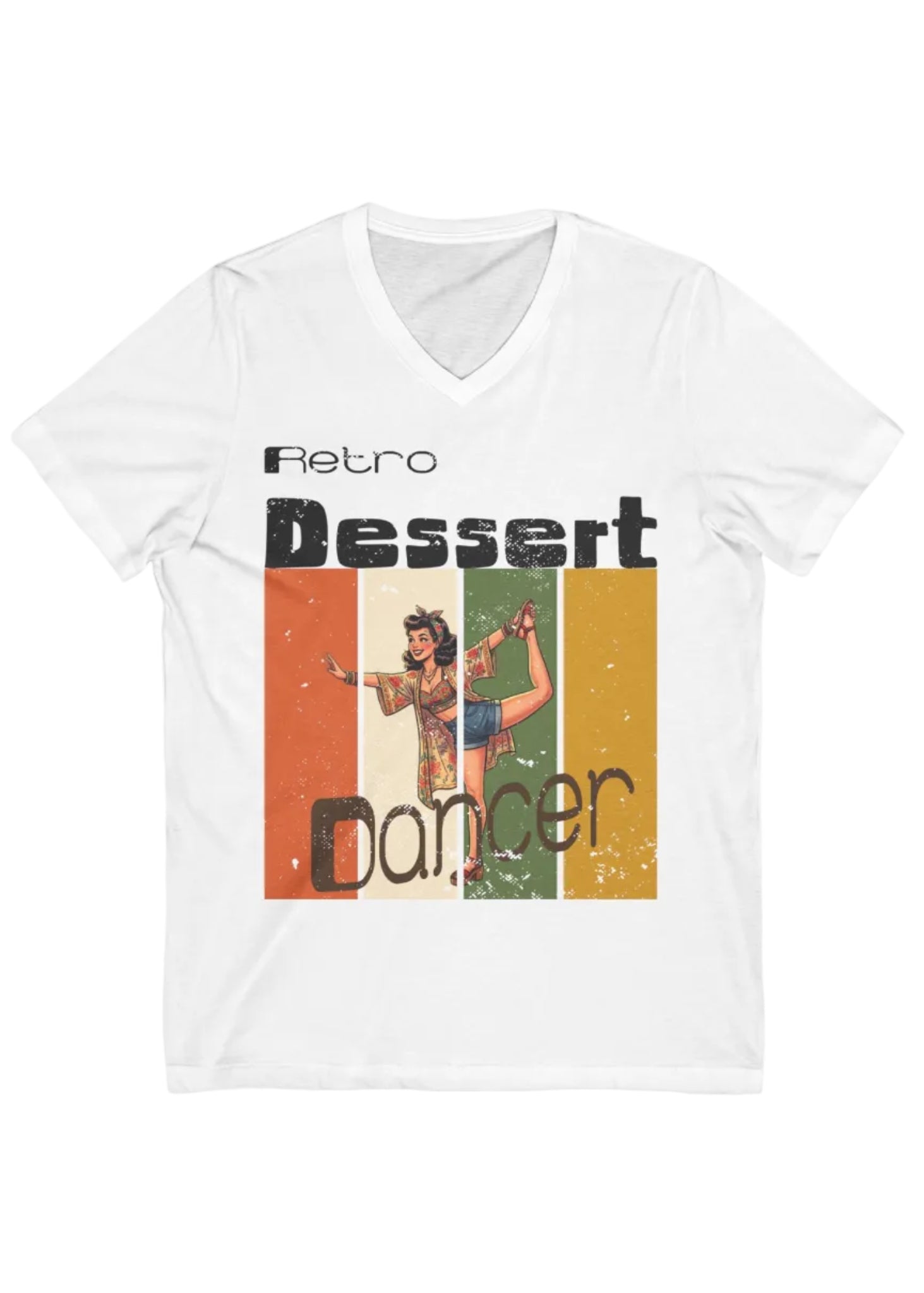 Retro Desert Dancer Pinup T-Shirt