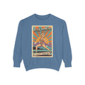 Flex Appeal Vintage Yoga Sweatshirt – Retro 1950s Yogic Adventure Pullover