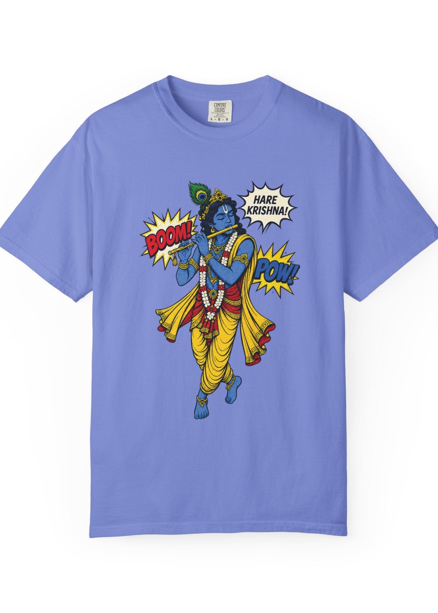 Krishna Pop Art Comic Book T-Shirt