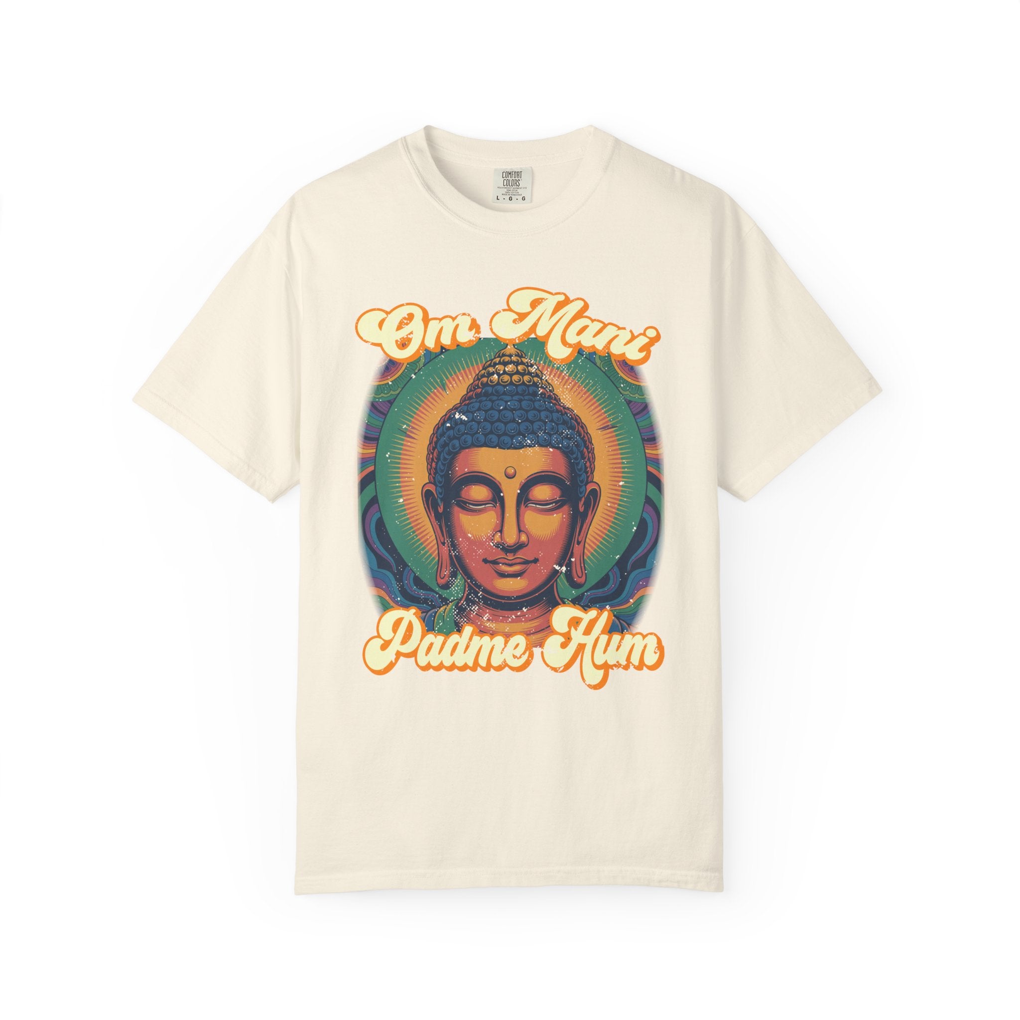 Om Mani Padme Hum T-Shirt – Tibetan Buddhist Mantra Meditation Tee