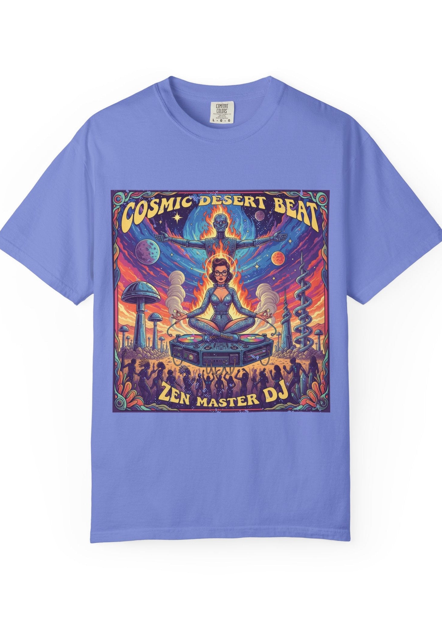Pinup DJ Desert Rave T-Shirt