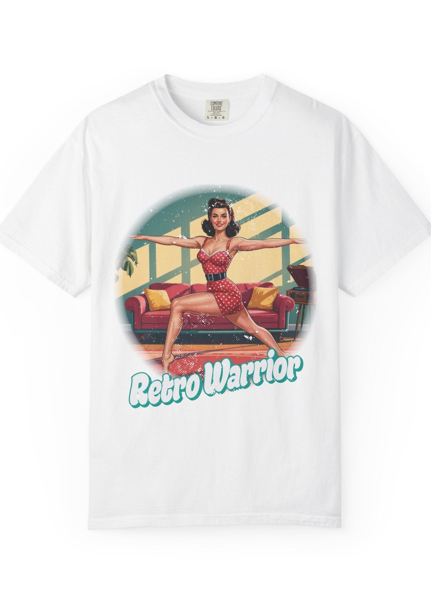 Retro Warrior Yoga T-Shirt