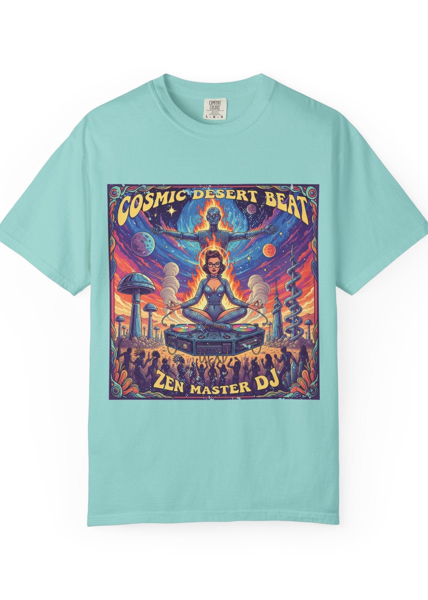 Pinup DJ Desert Rave T-Shirt