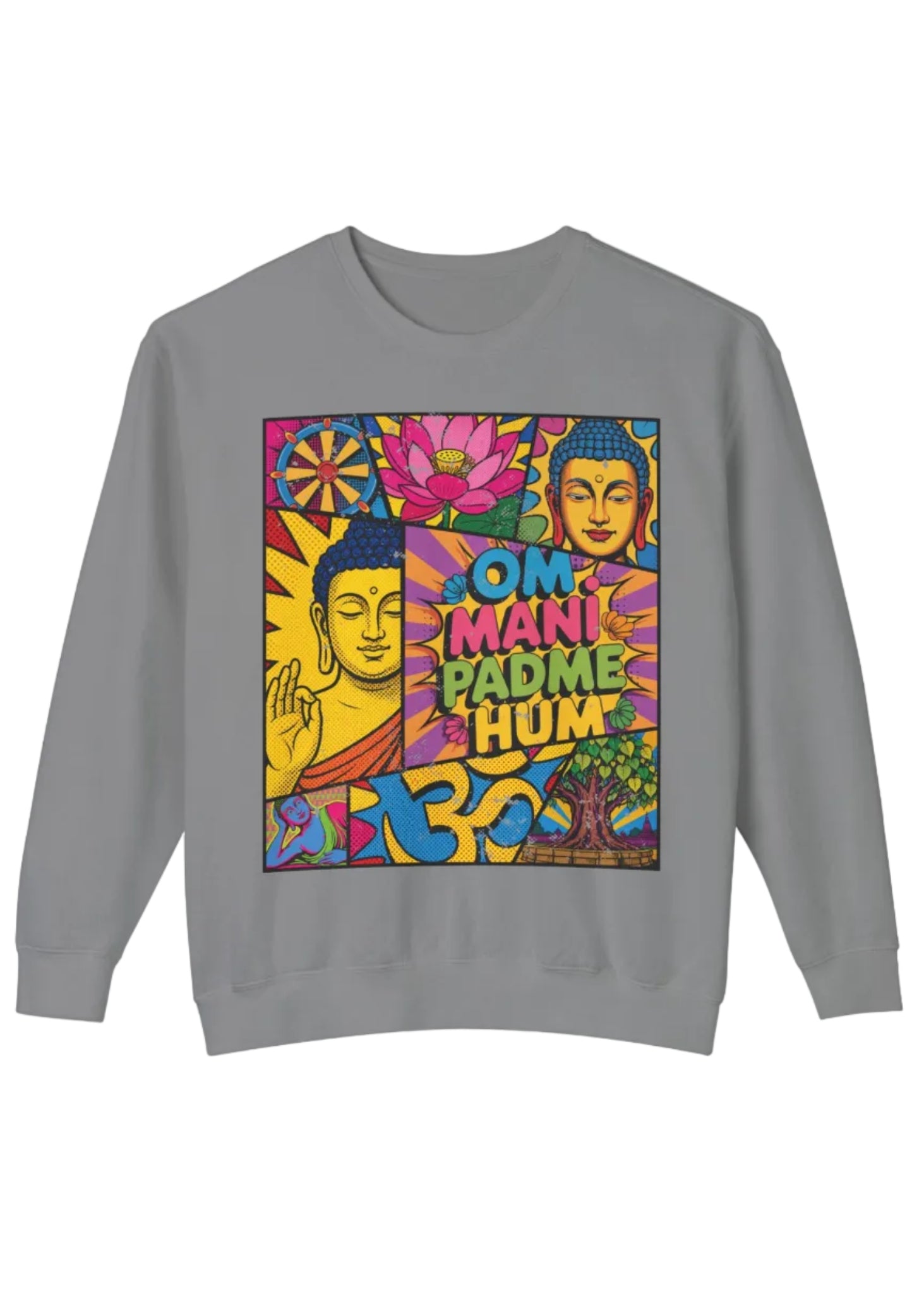 Pop Art Buddha Sweatshirt