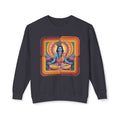 Retro Meditation Sweatshirt – Psychedelic Yoga Art Spiritual Crewneck