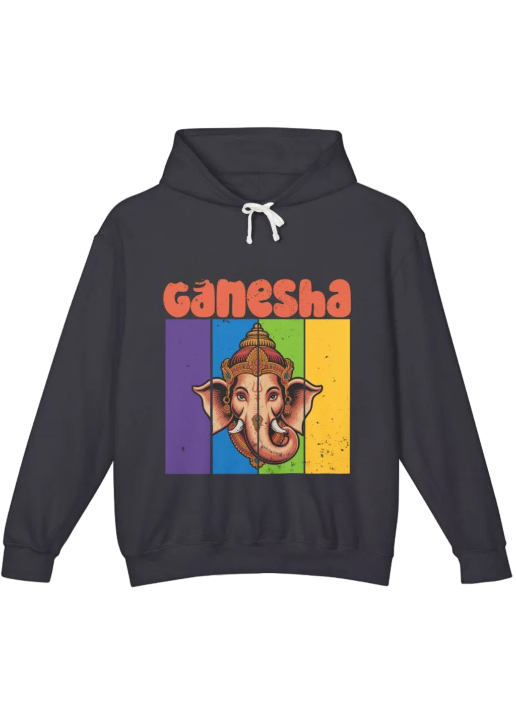 Retro Lord Ganesha Hoodie
