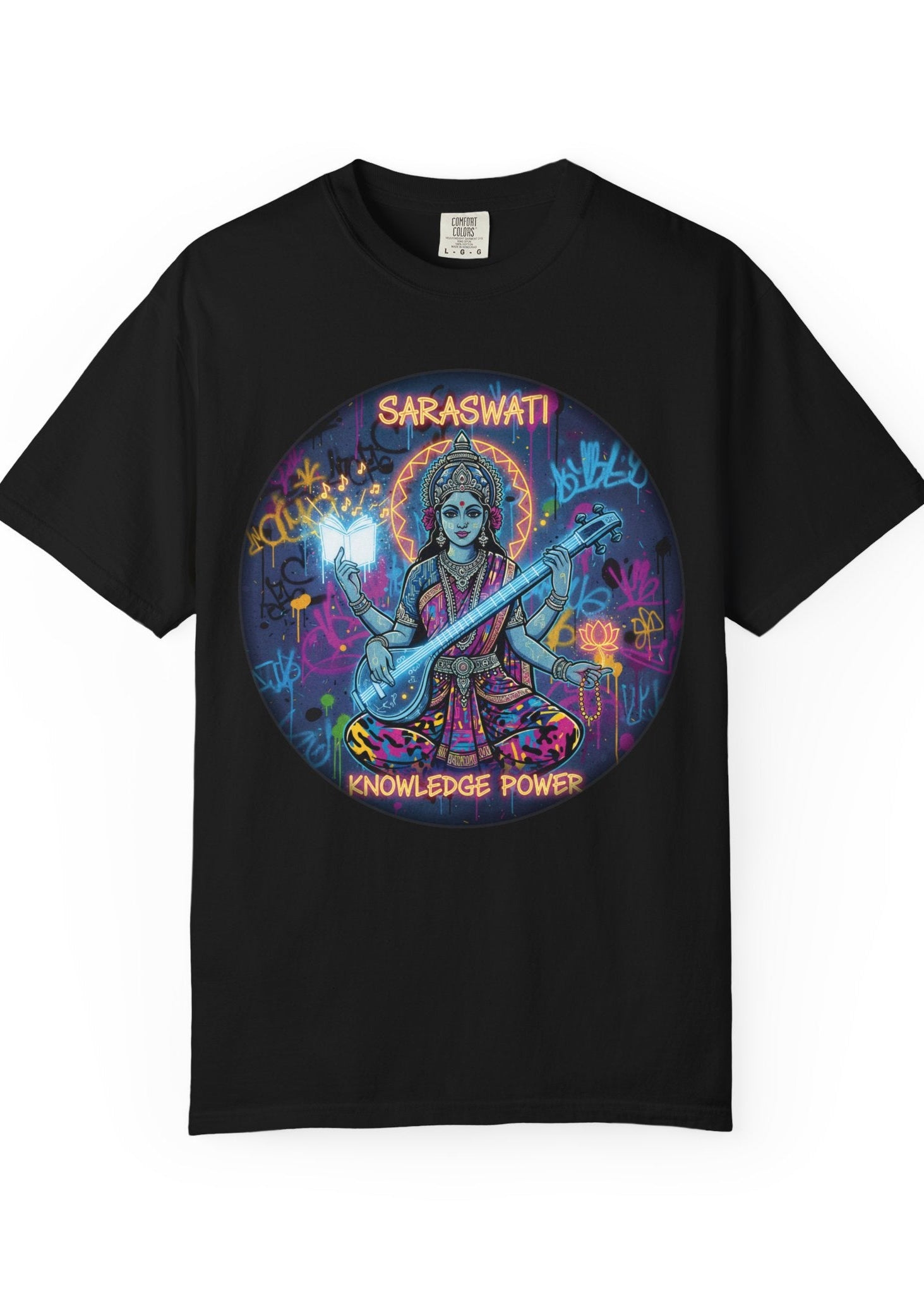 Saraswati Knowledge Power T-Shirt