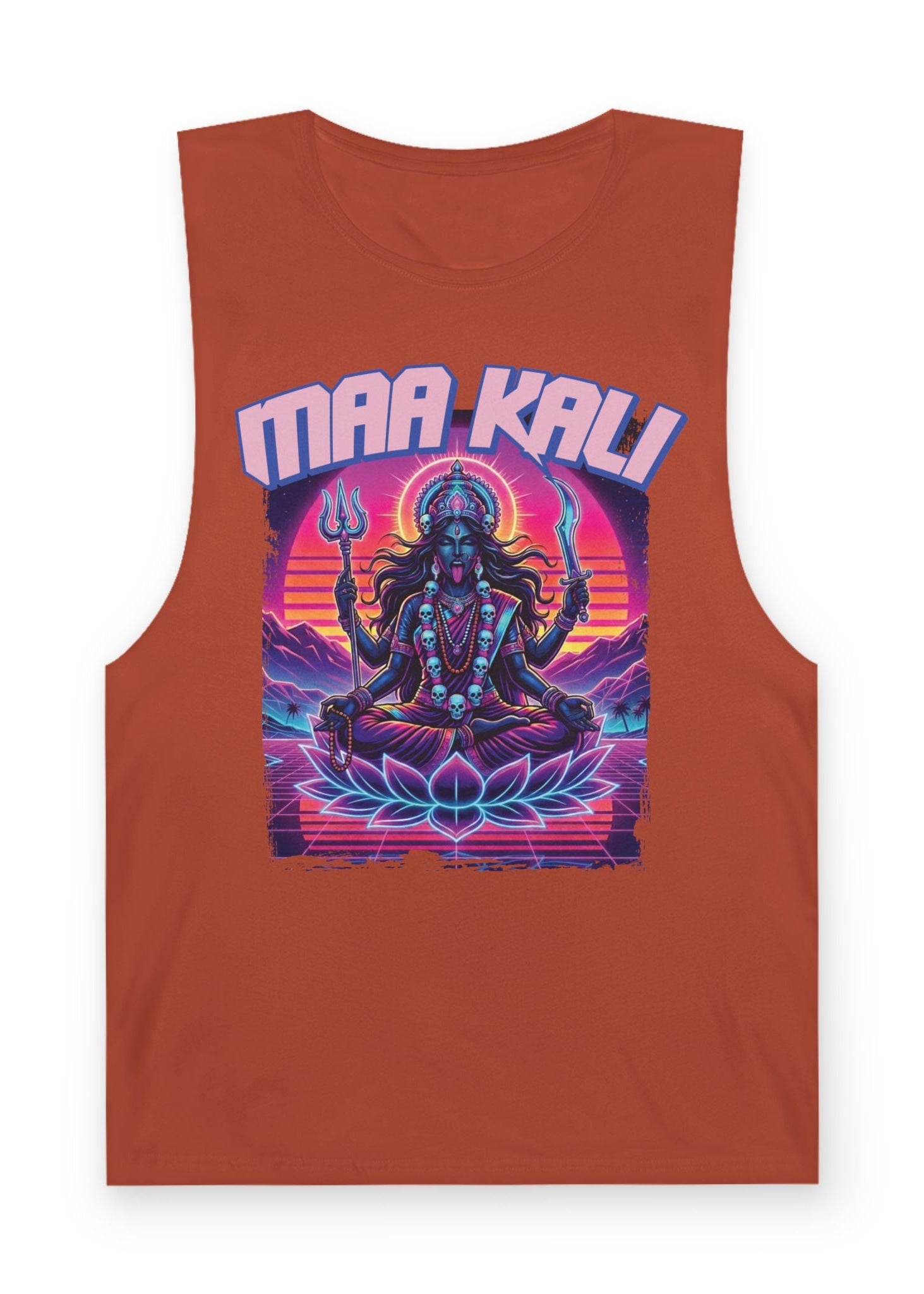 Maa Kali Synthwave Tank Top