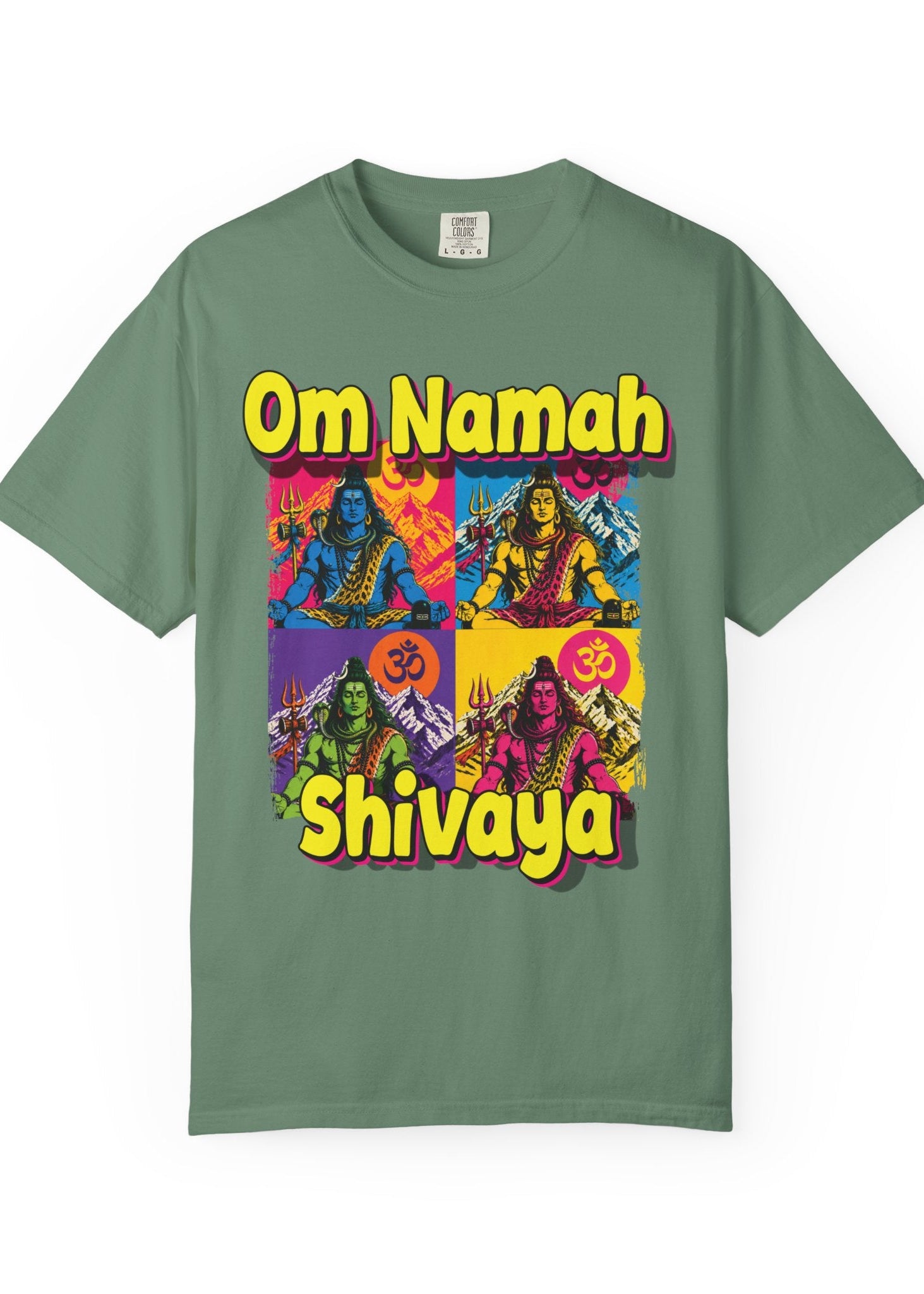 Om Namah Shivaya Pop Art Tee