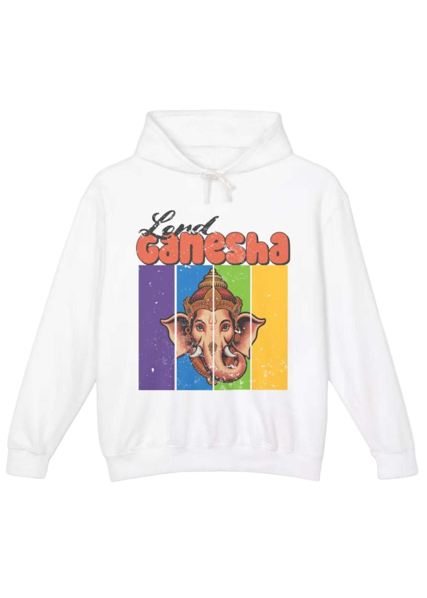 Retro Lord Ganesha Hoodie