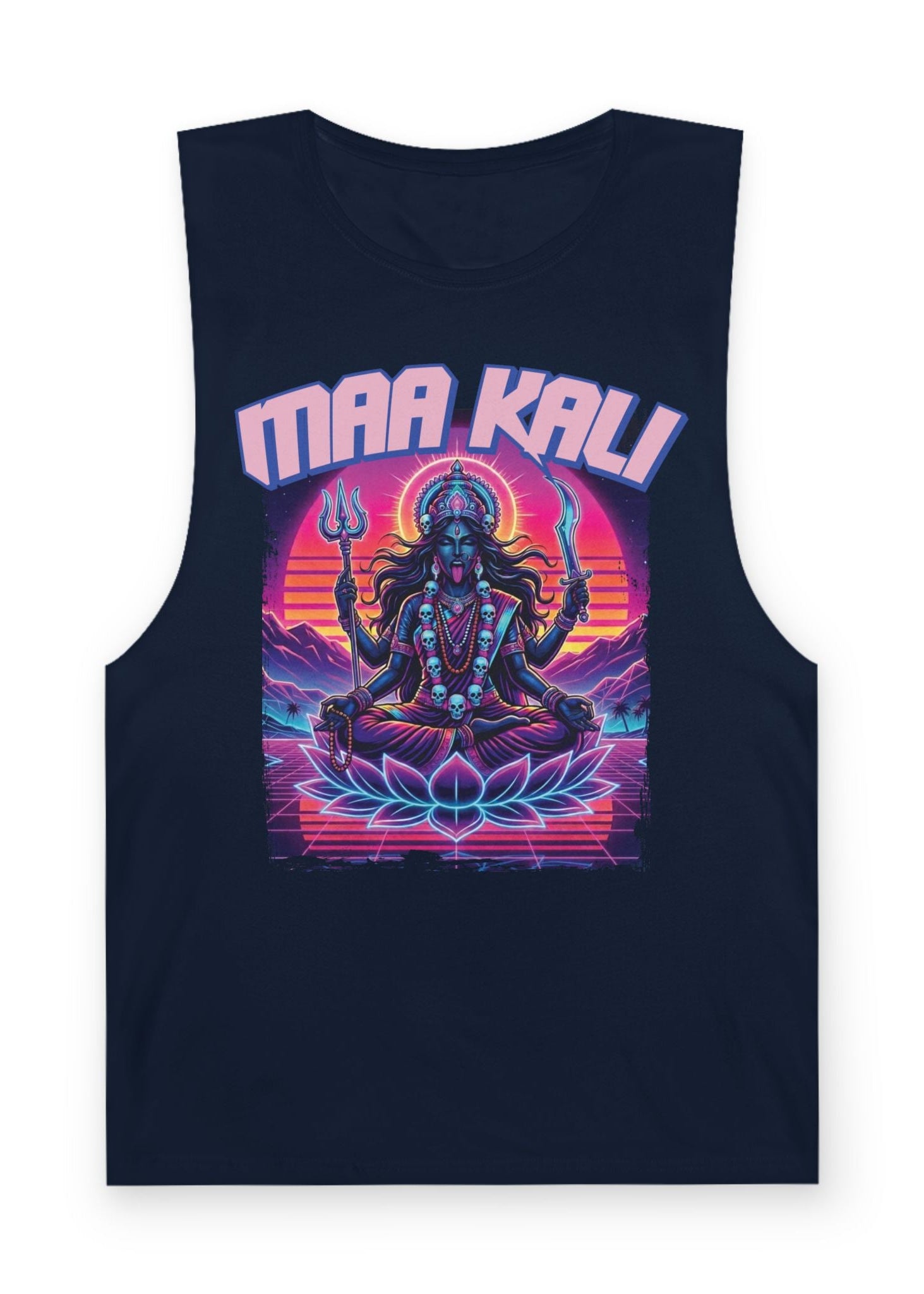 Maa Kali Synthwave Tank Top