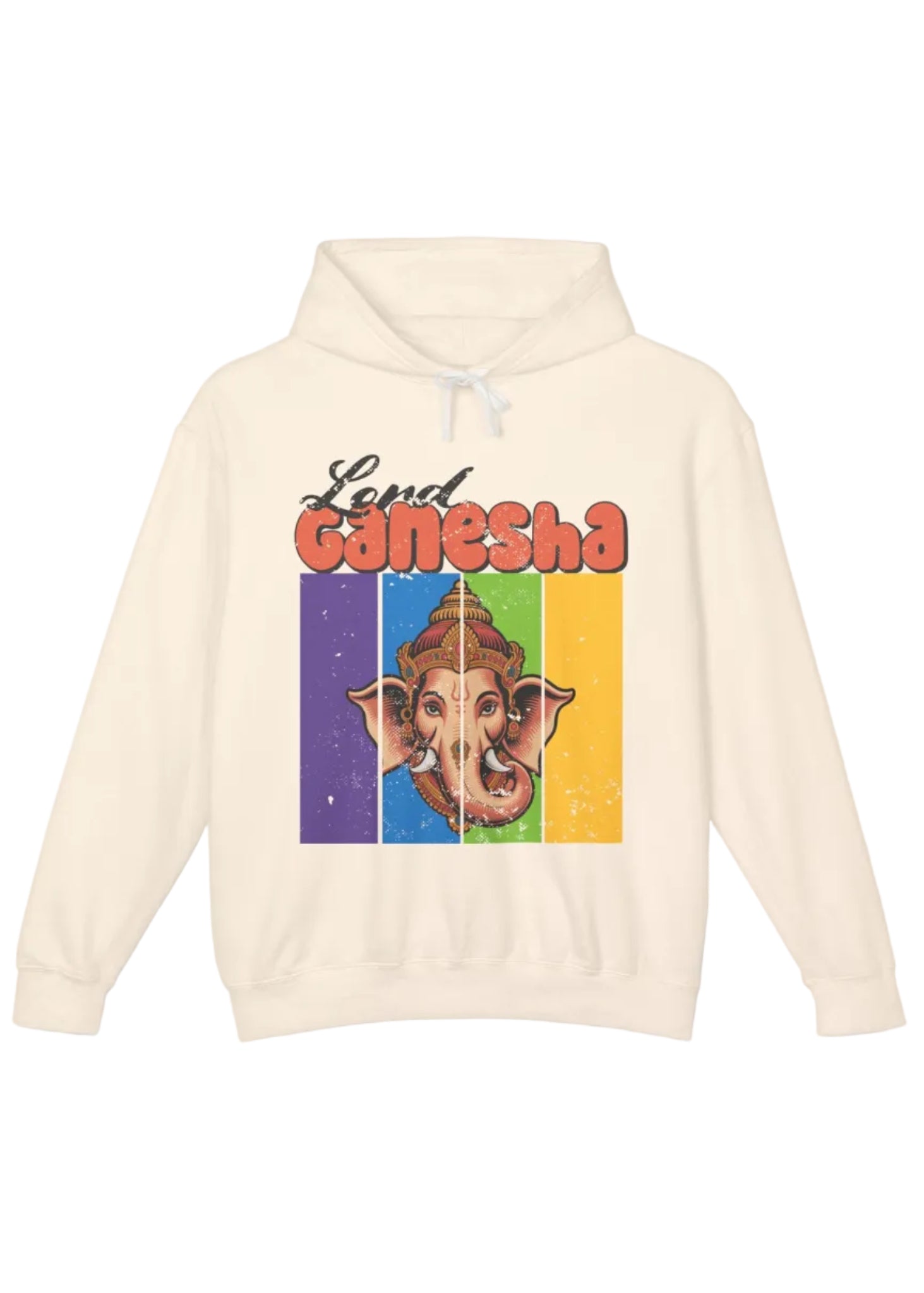 Retro Lord Ganesha Hoodie
