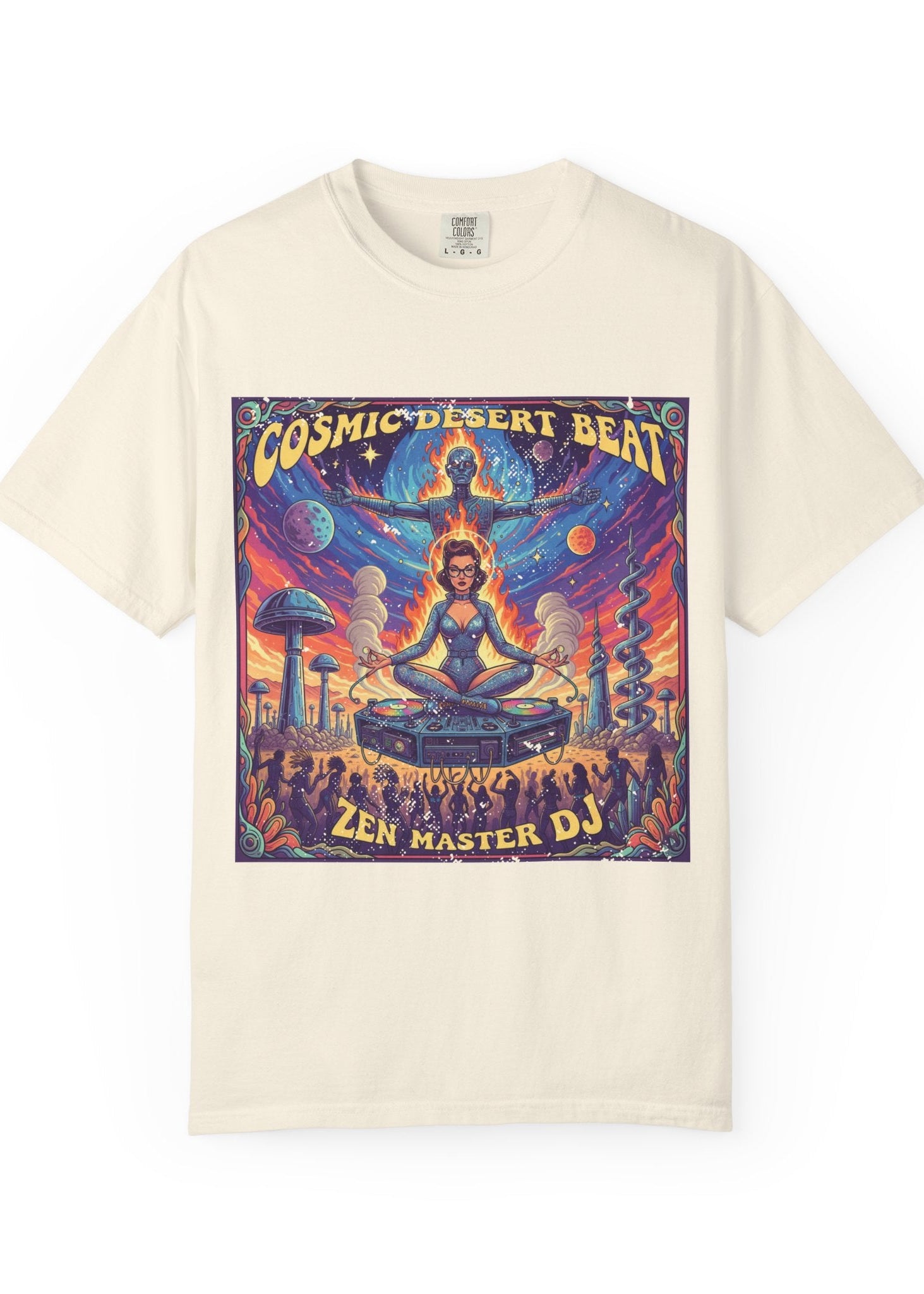 Pinup DJ Desert Rave T-Shirt
