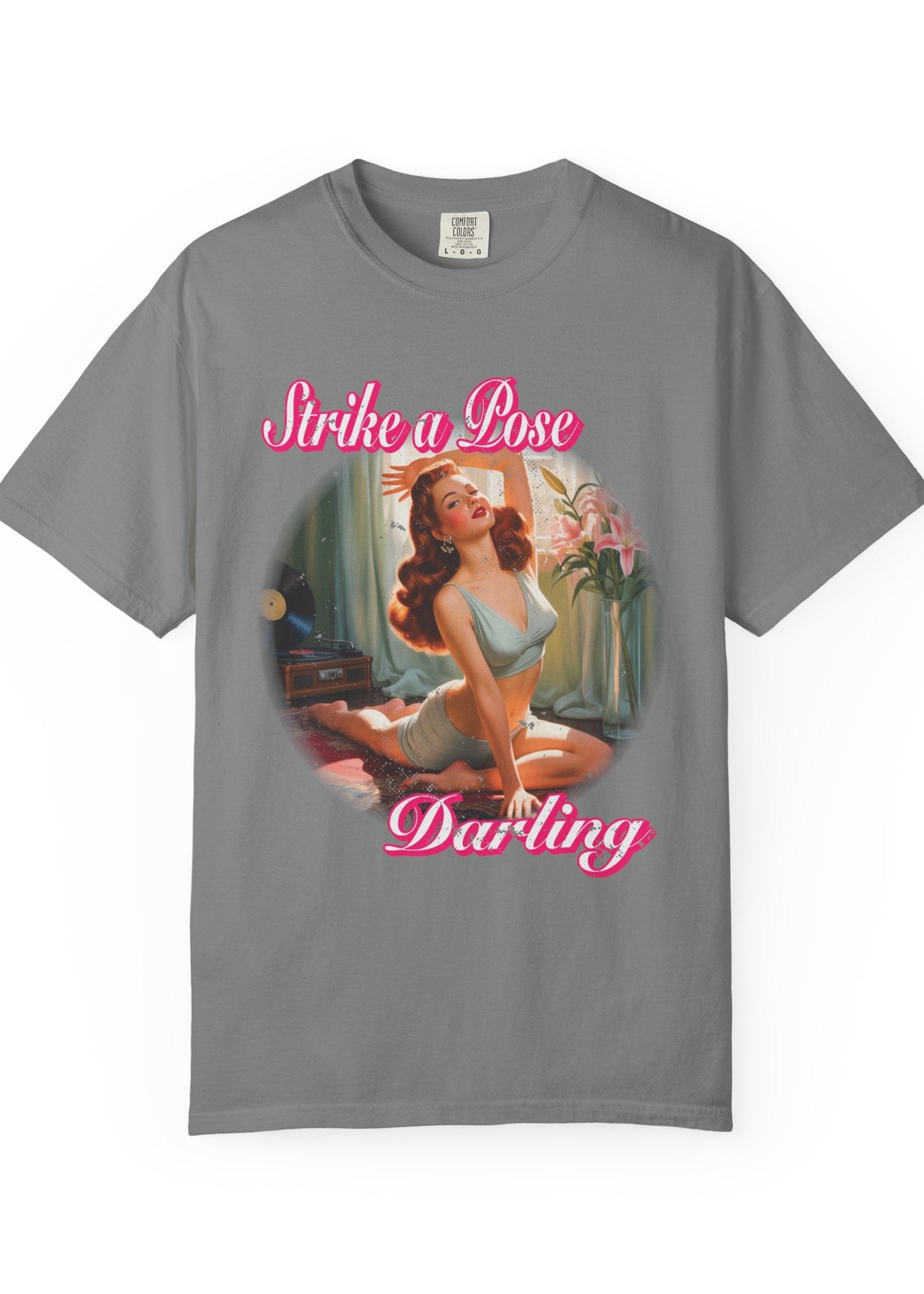 Vintage Pin-Up Graphic Tee