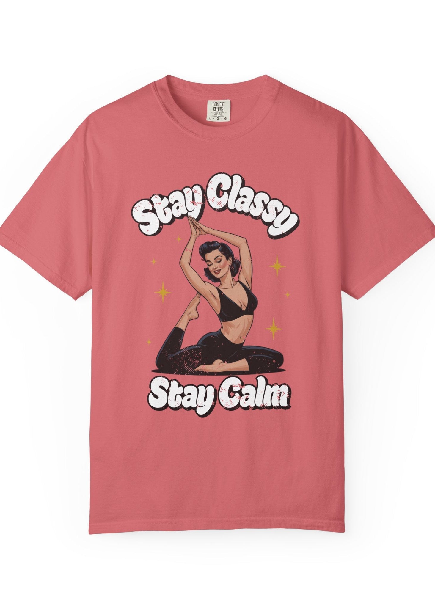 Retro Pinup Yoga T-Shirt