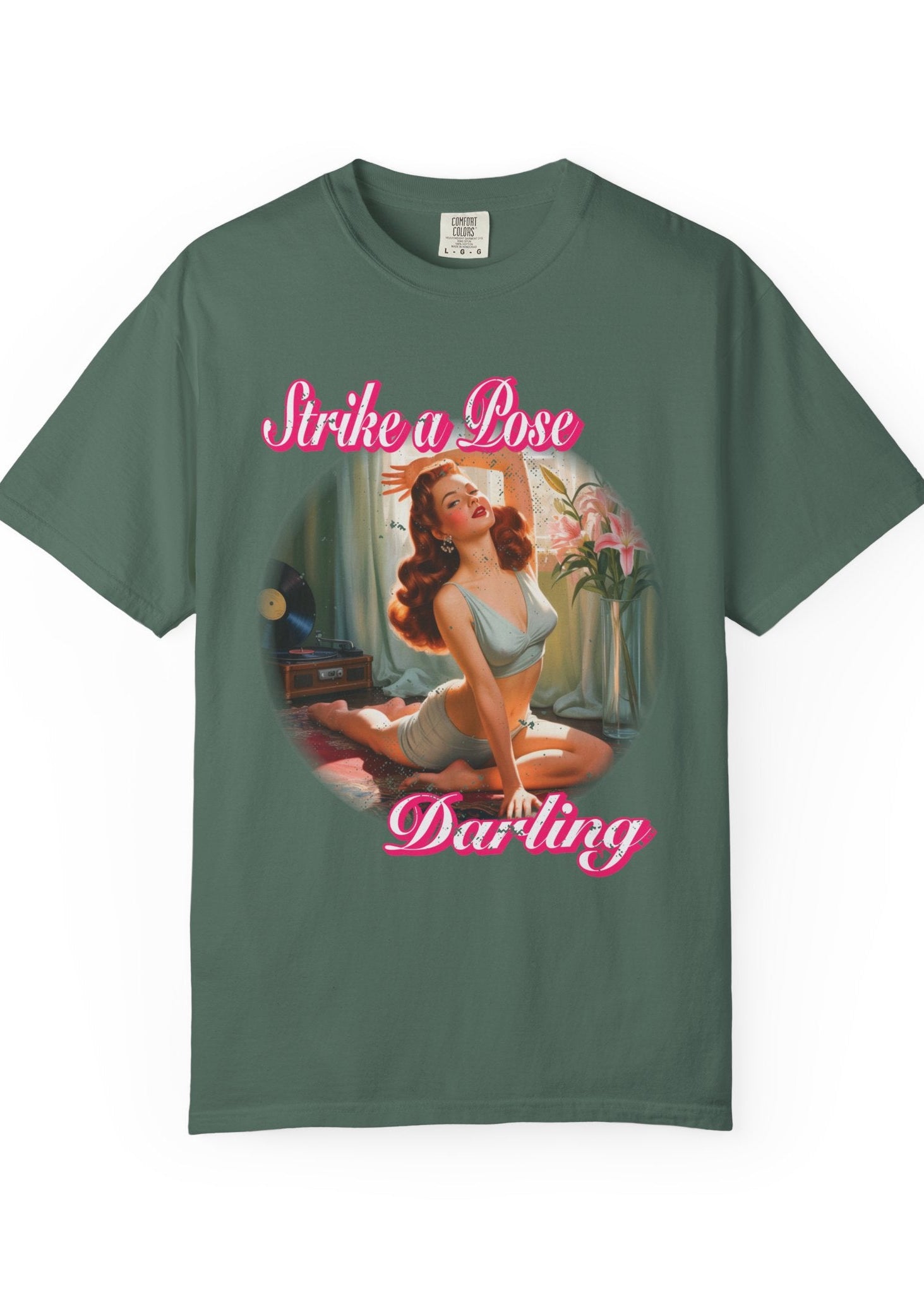 Vintage Pin-Up Graphic Tee