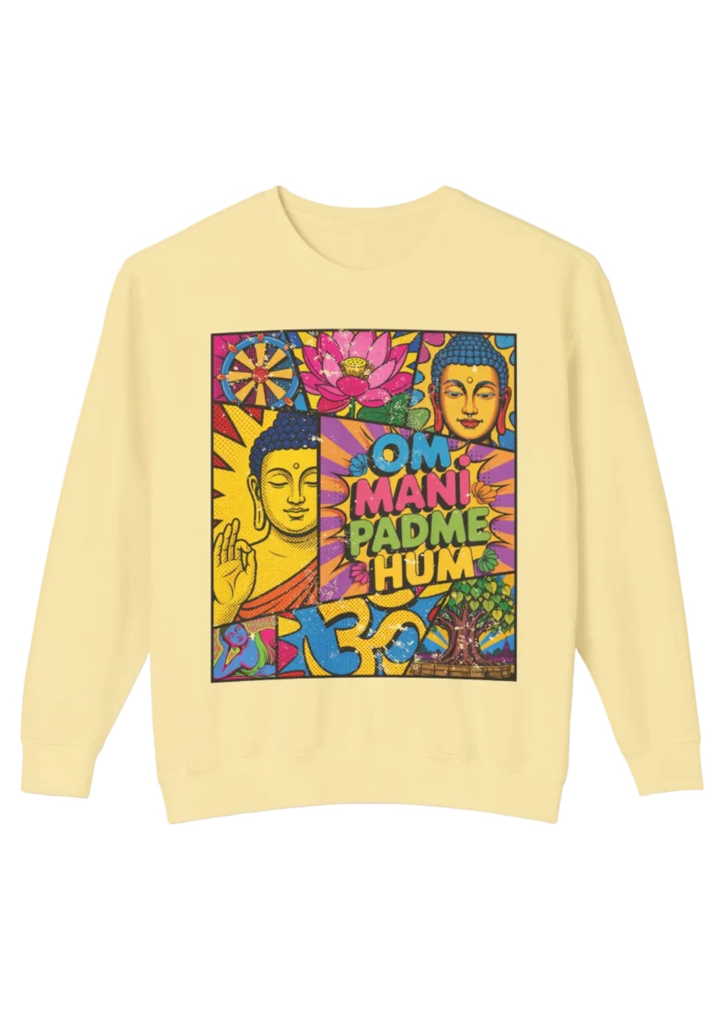 Pop Art Buddha Sweatshirt