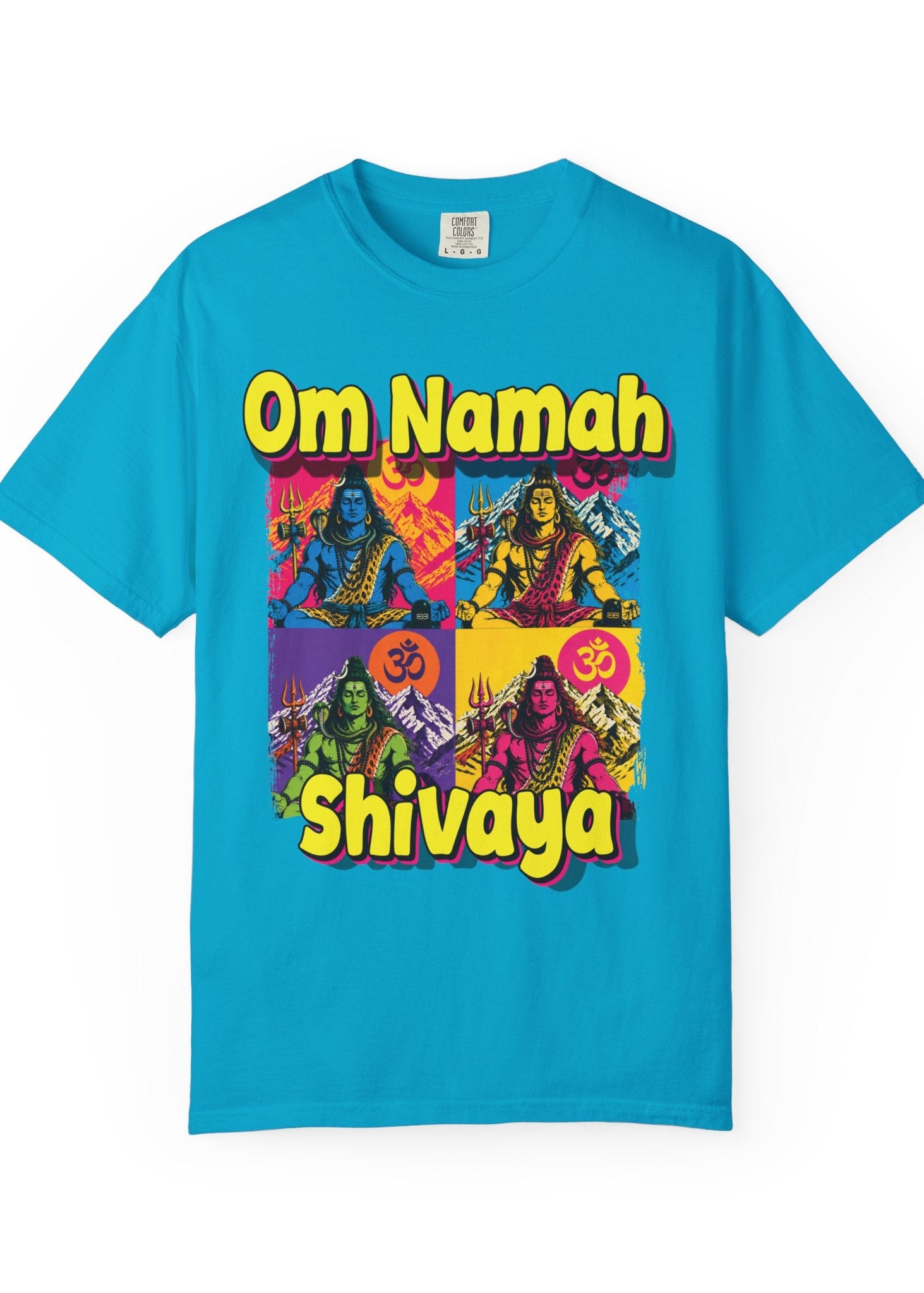 Om Namah Shivaya Pop Art Tee