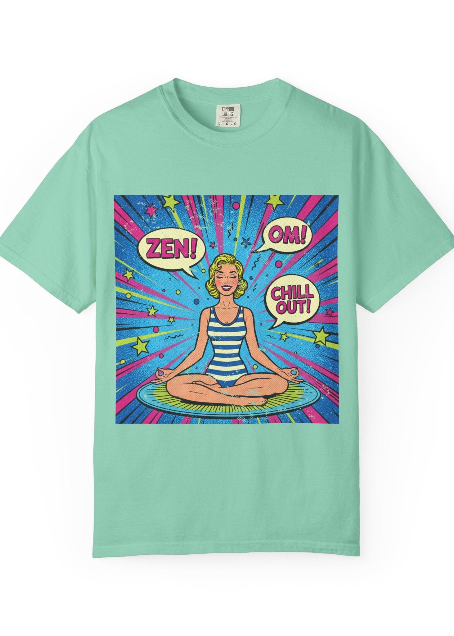 Vintage Zen Pop Art T-Shirt