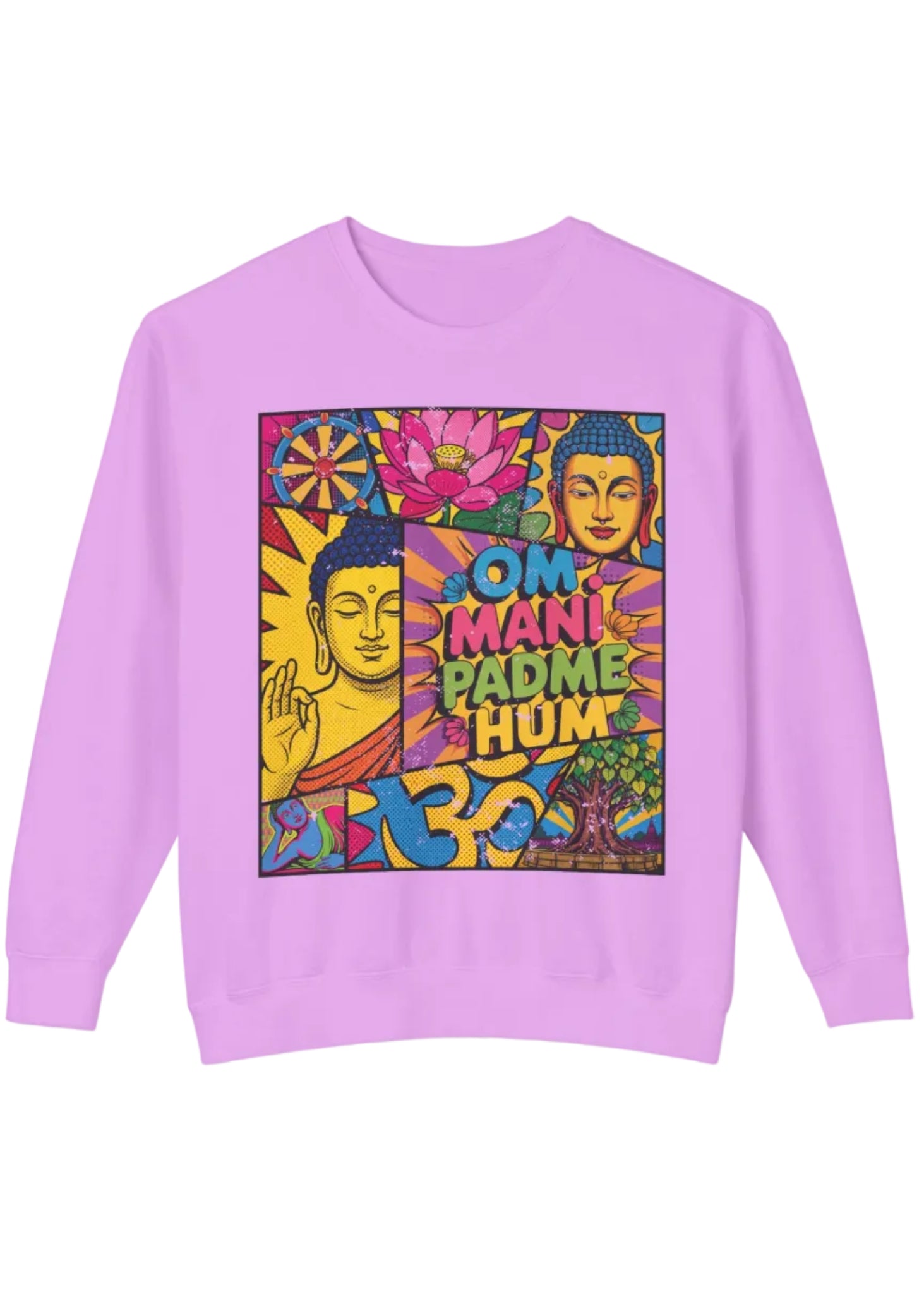 Pop Art Buddha Sweatshirt