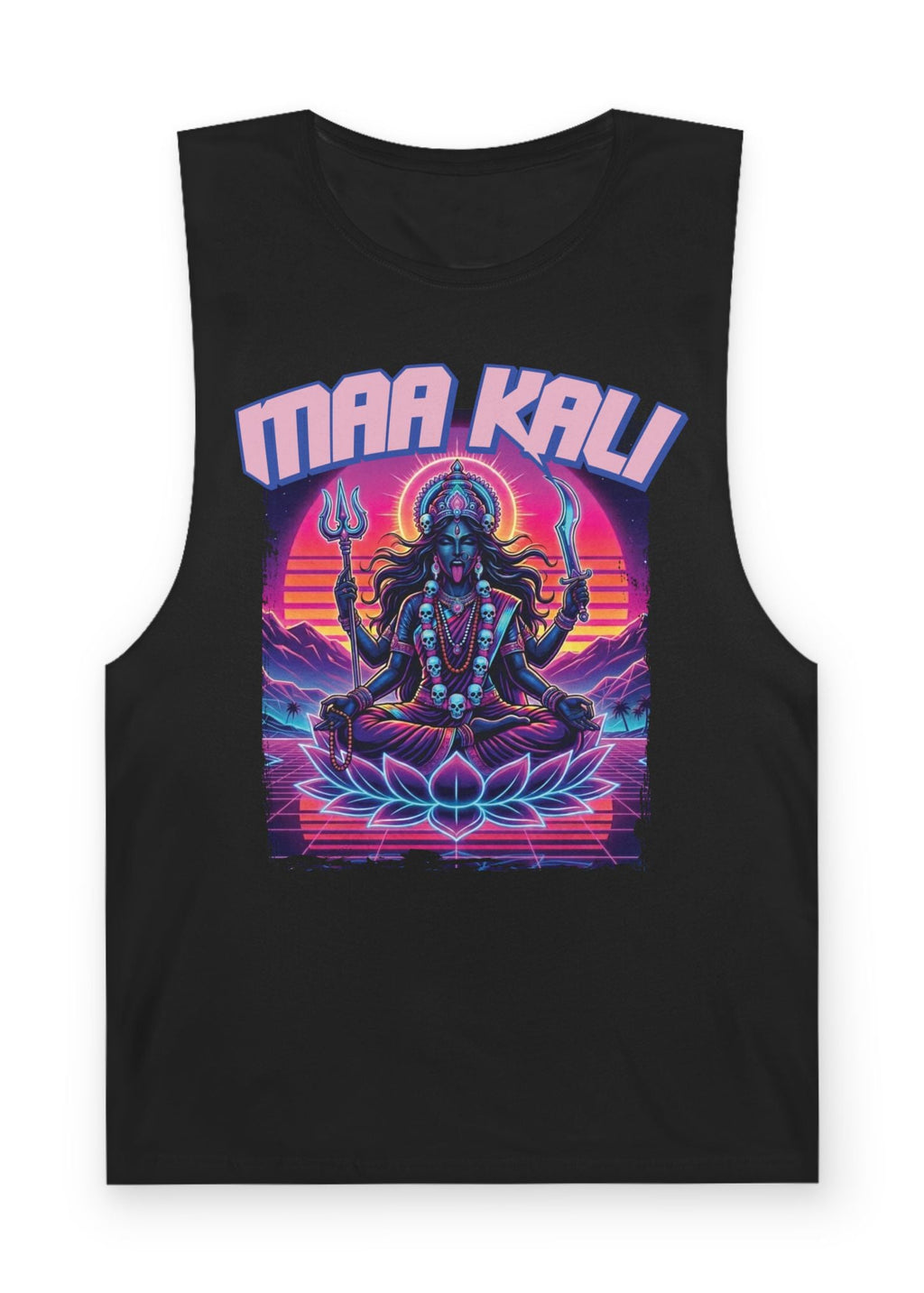 Maa Kali Synthwave Tank Top