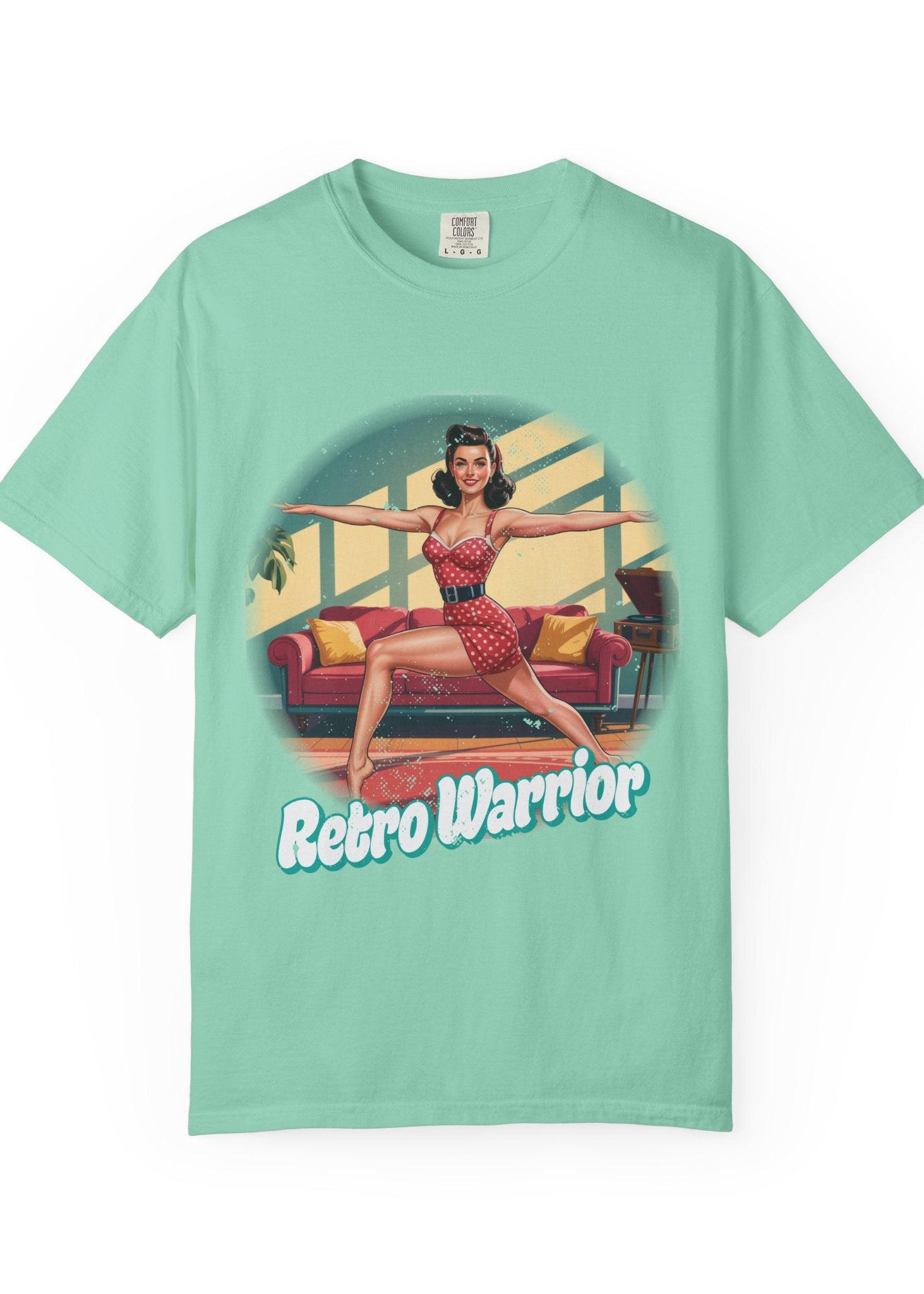 Retro Warrior Yoga T-Shirt