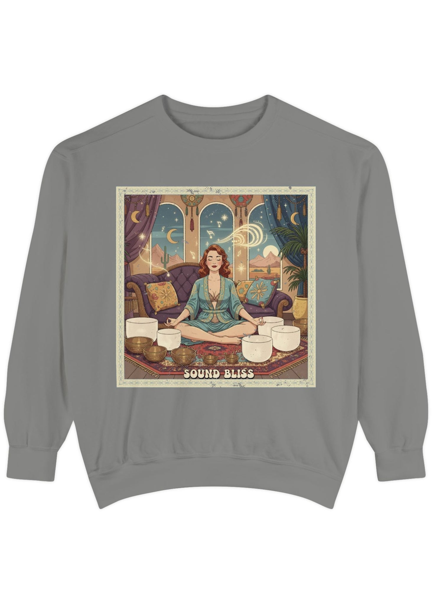 Retro Sound Healing Pullover