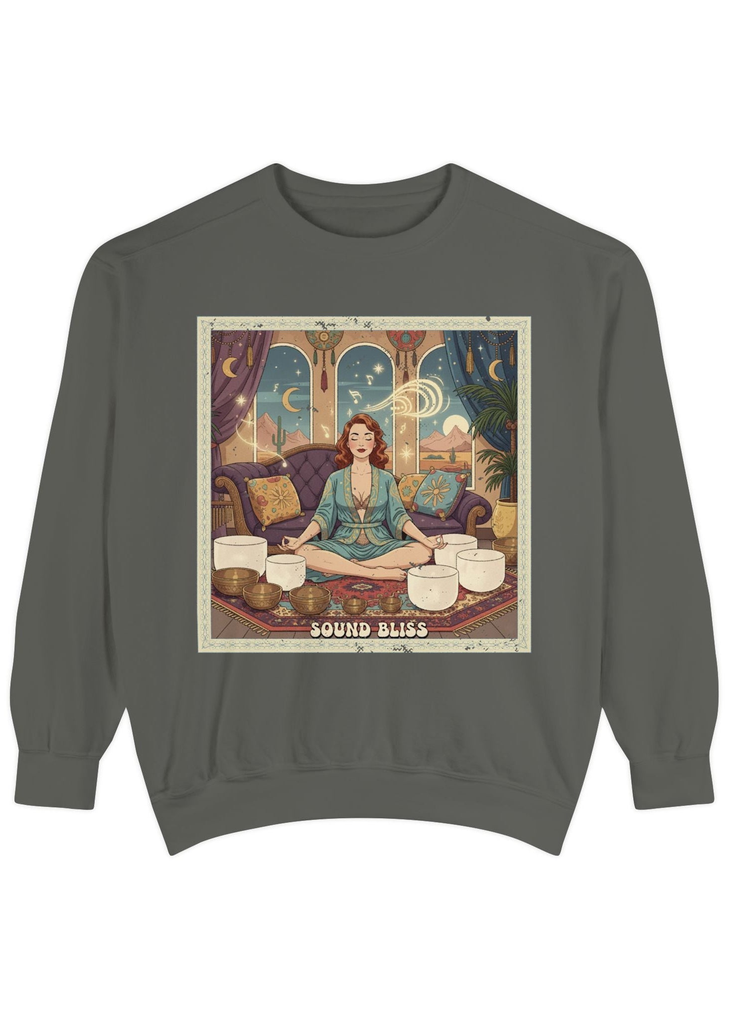 Retro Sound Healing Pullover
