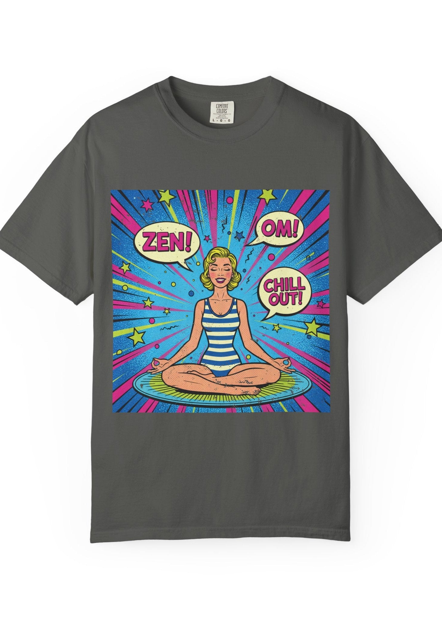 Vintage Zen Pop Art T-Shirt
