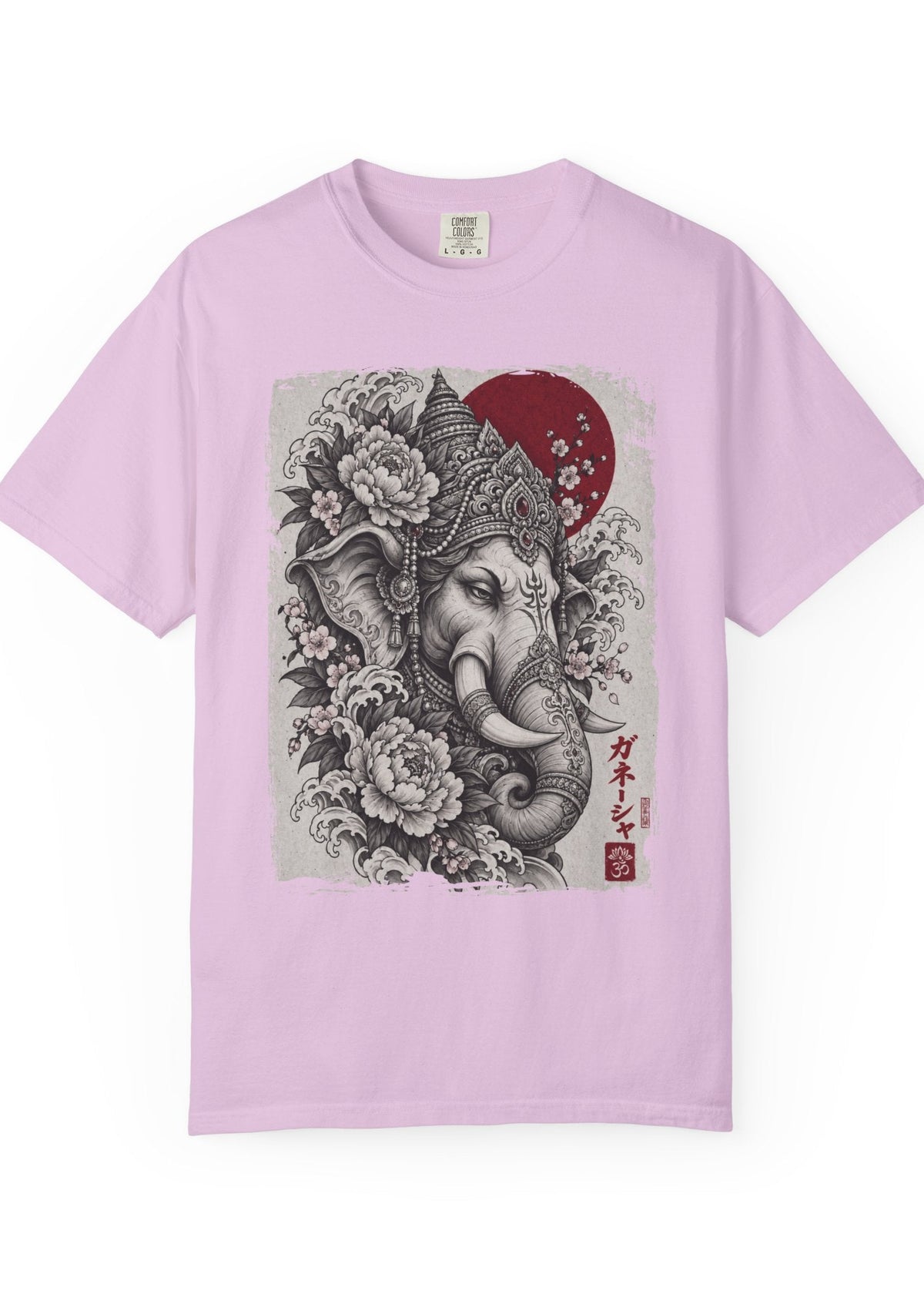 Japanese Ganesha Tattoo Graphic T-Shirt