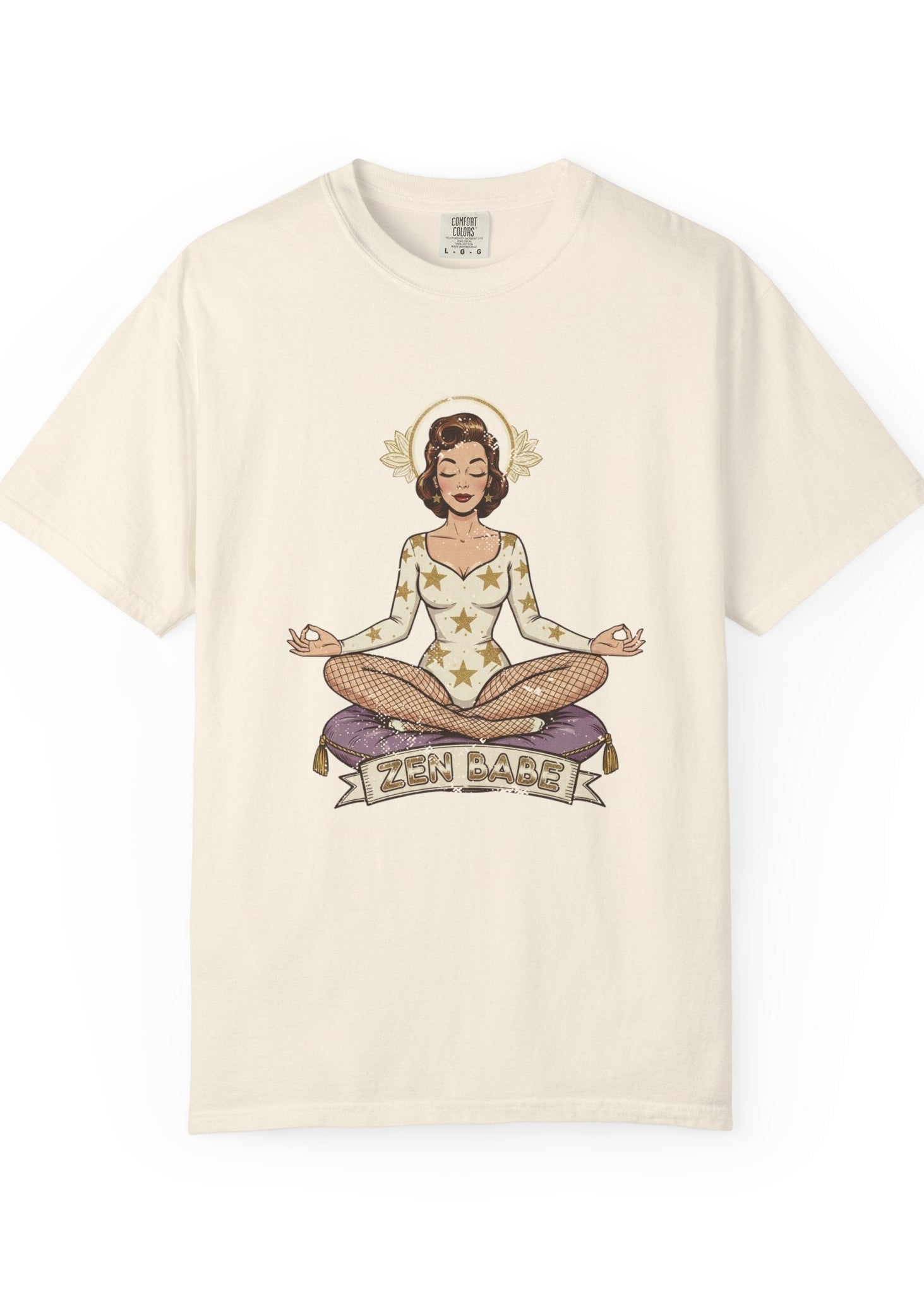 Zen Babe Retro Classic Yoga Tee