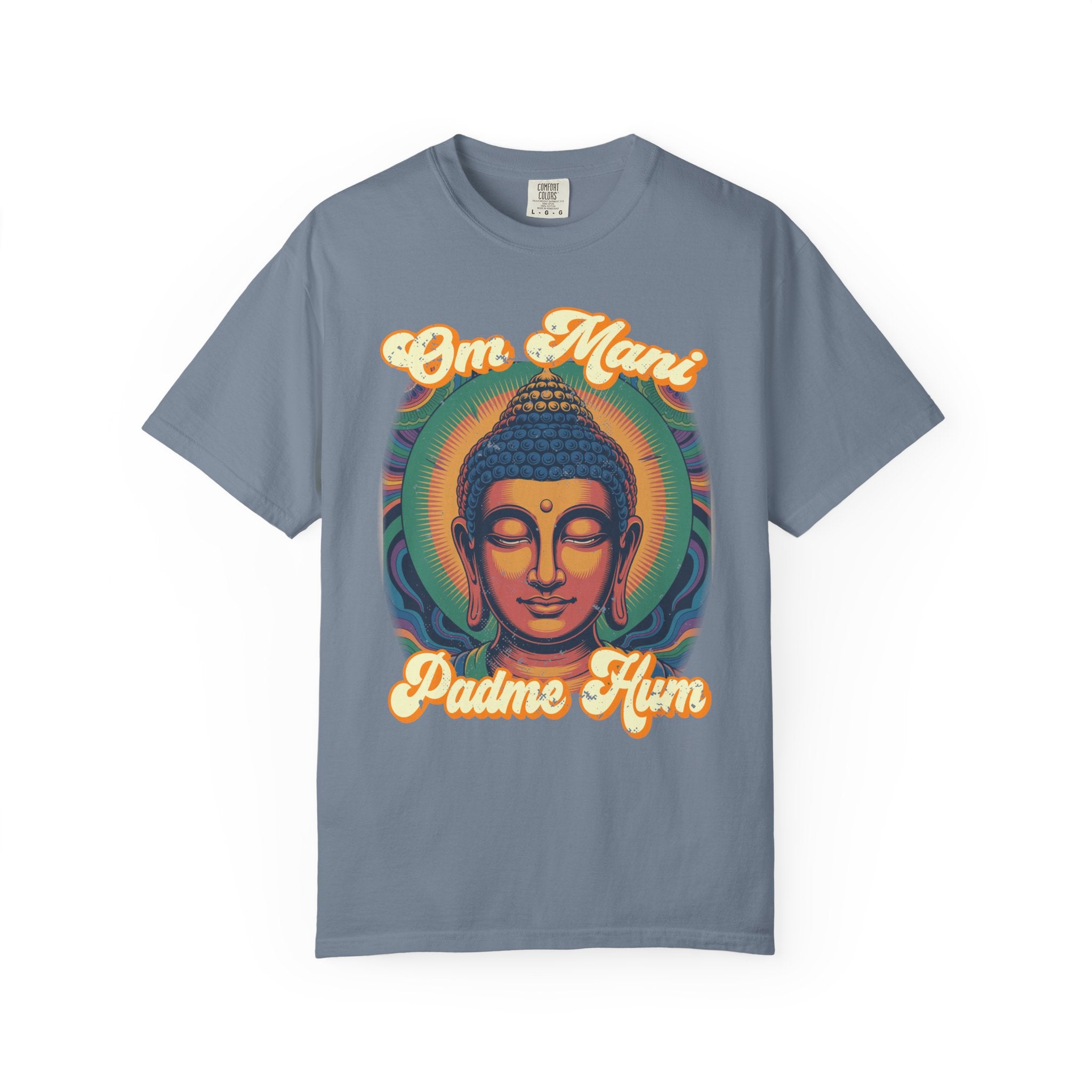 Om Mani Padme Hum T-Shirt – Tibetan Buddhist Mantra Meditation Tee