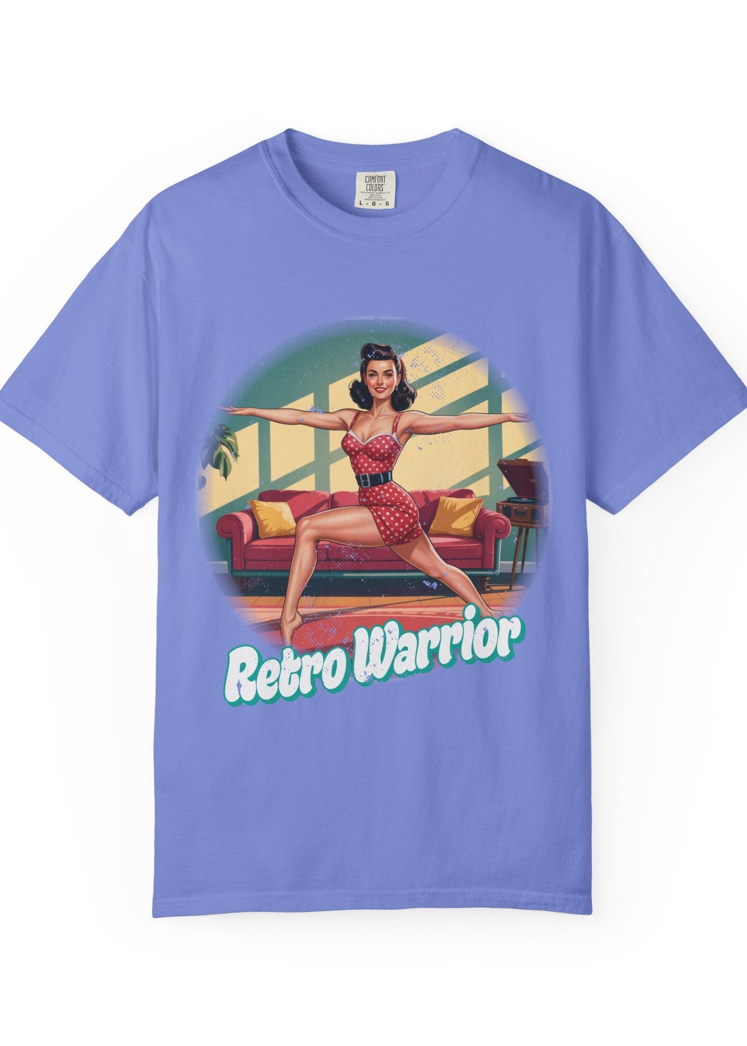 Retro Warrior Yoga T-Shirt
