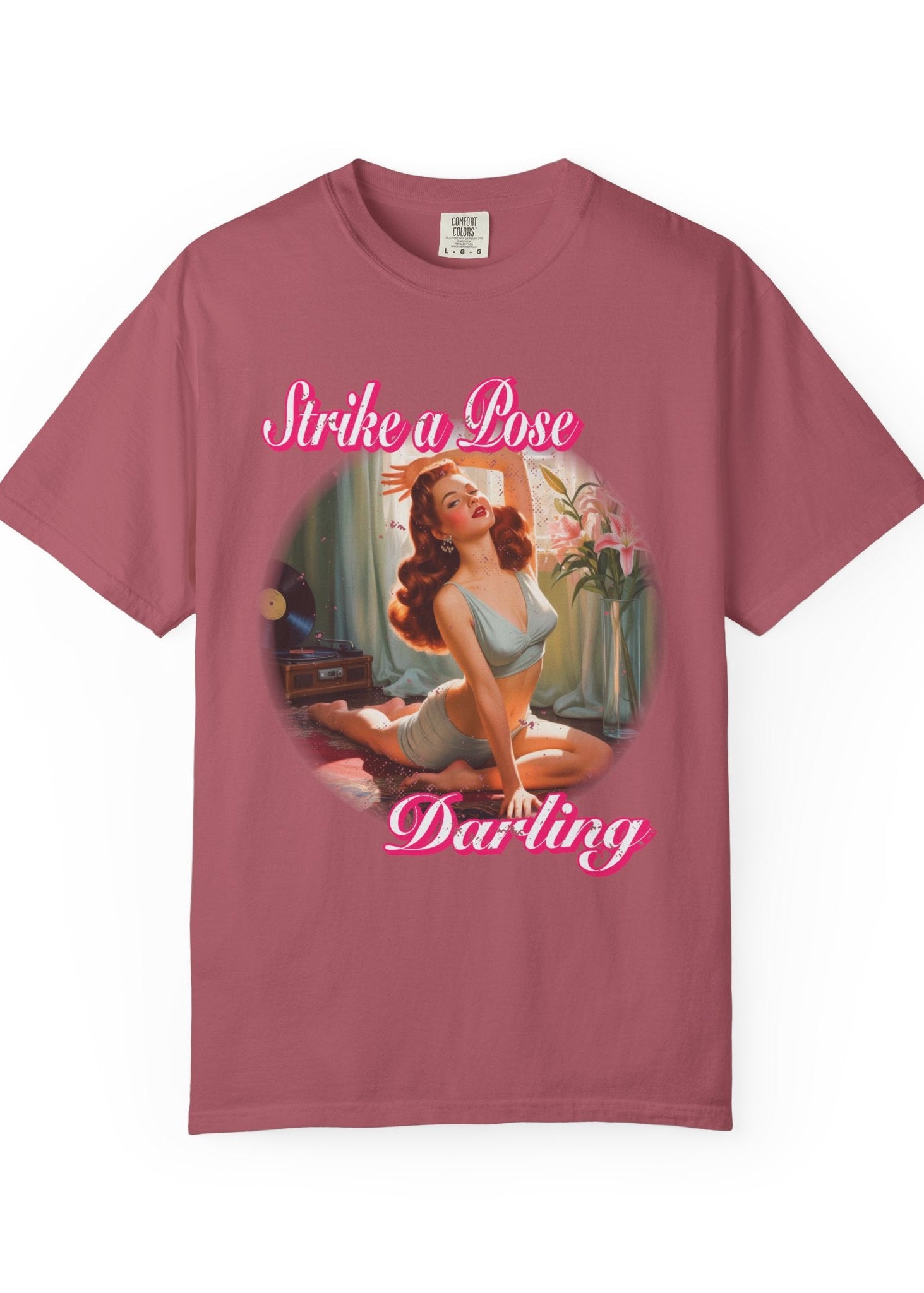 Vintage Pin-Up Graphic Tee