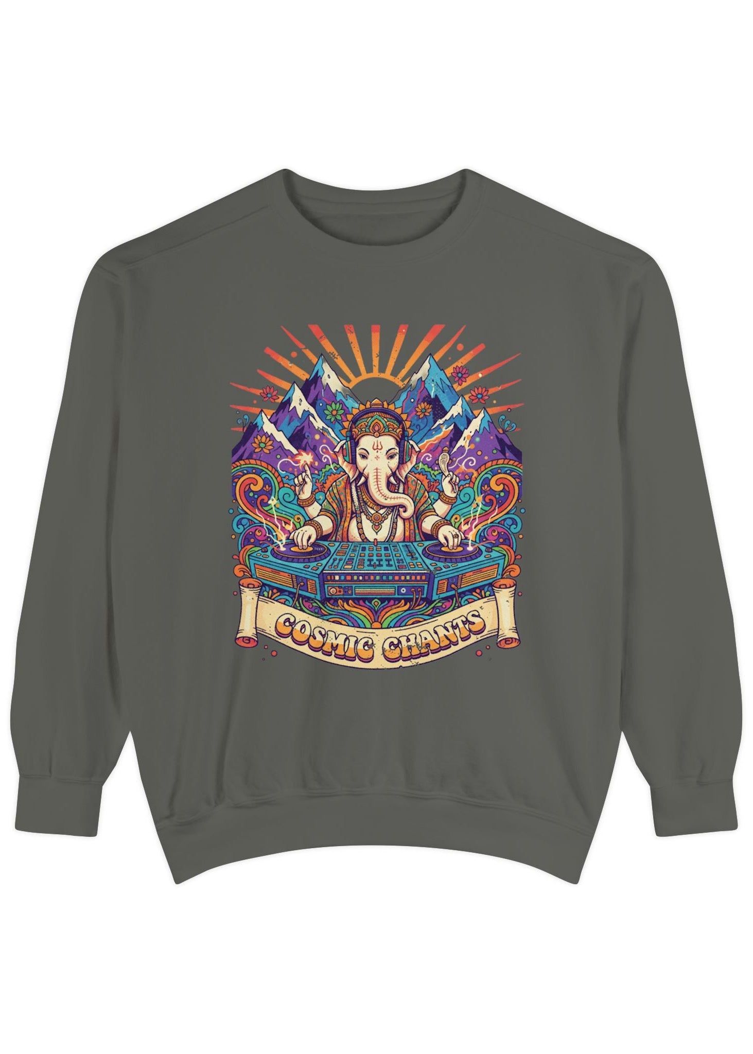 Cosmic Ganesha DJ Sweatshirt