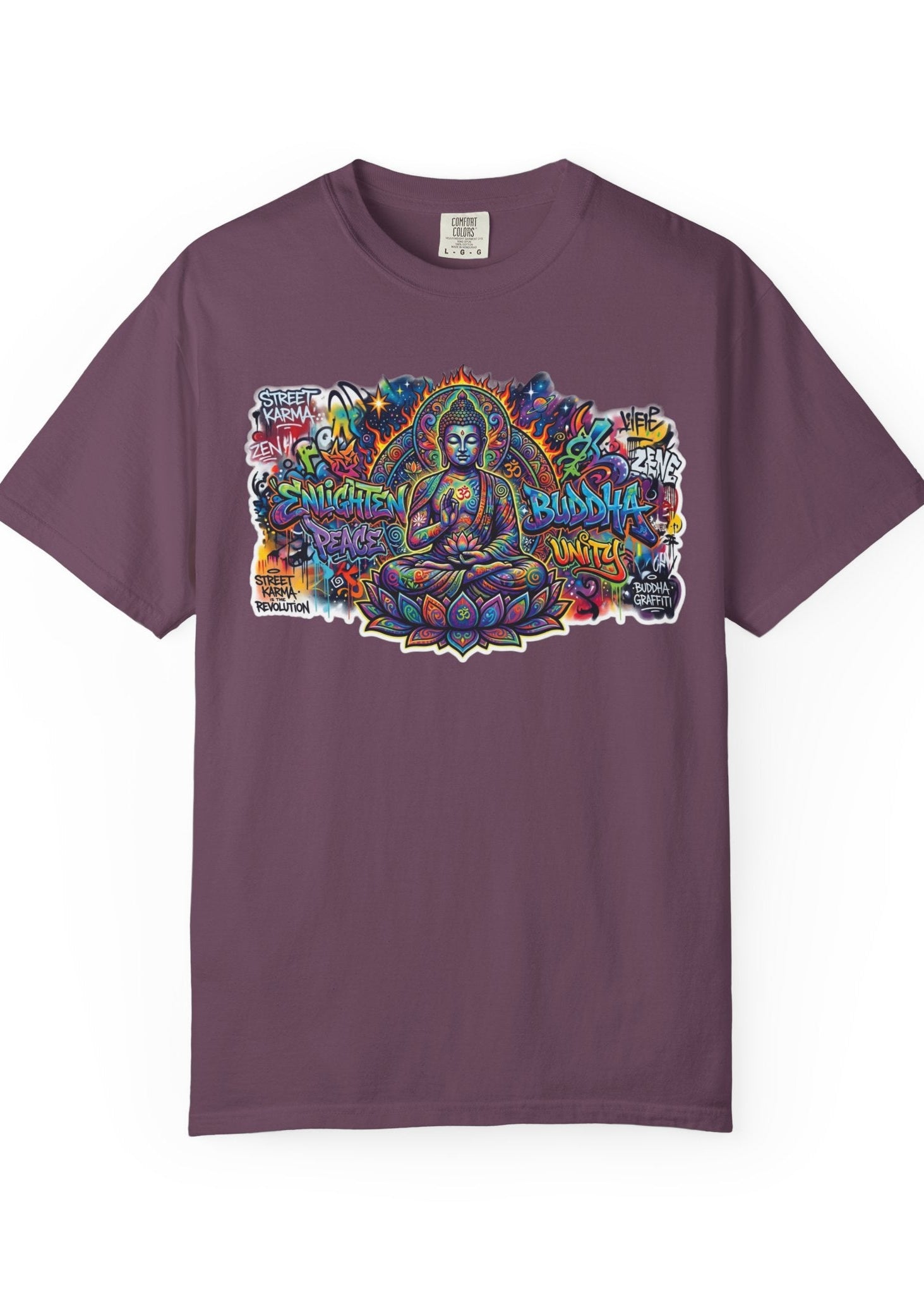 Graffiti Buddha Street Art T-Shirt