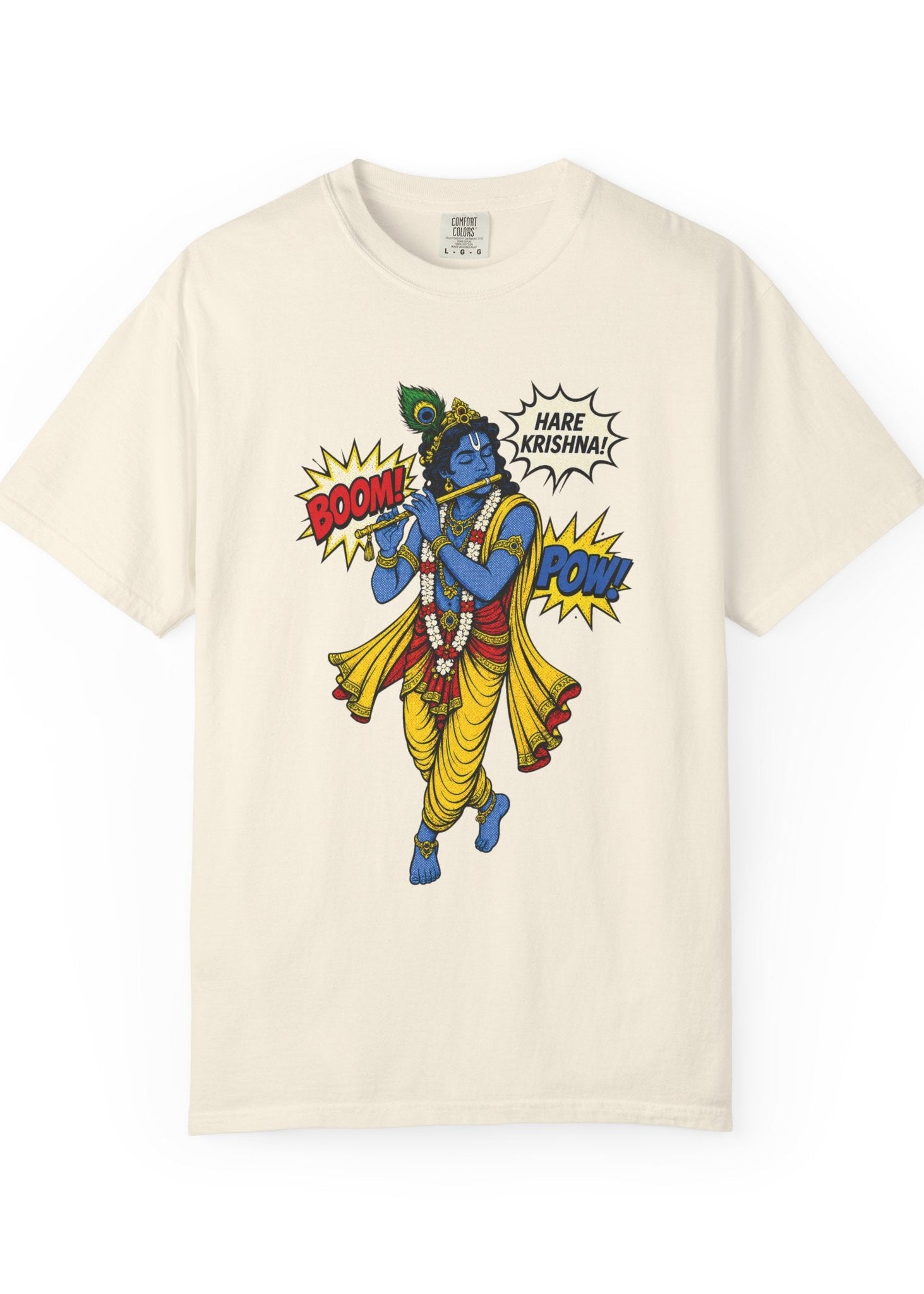 Krishna Pop Art Comic Book T-Shirt
