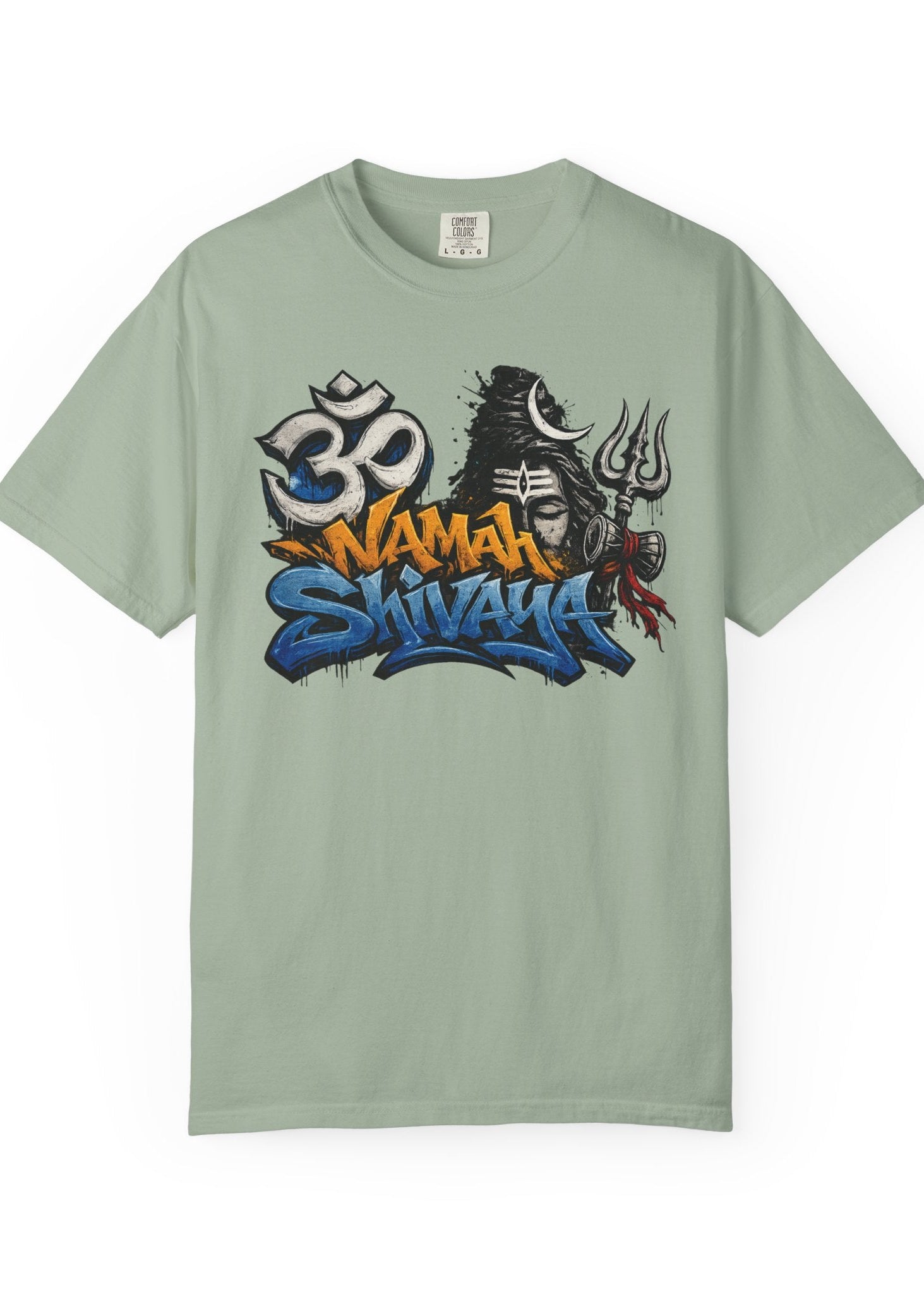 Om Namah Shivaya Graffiti Tee