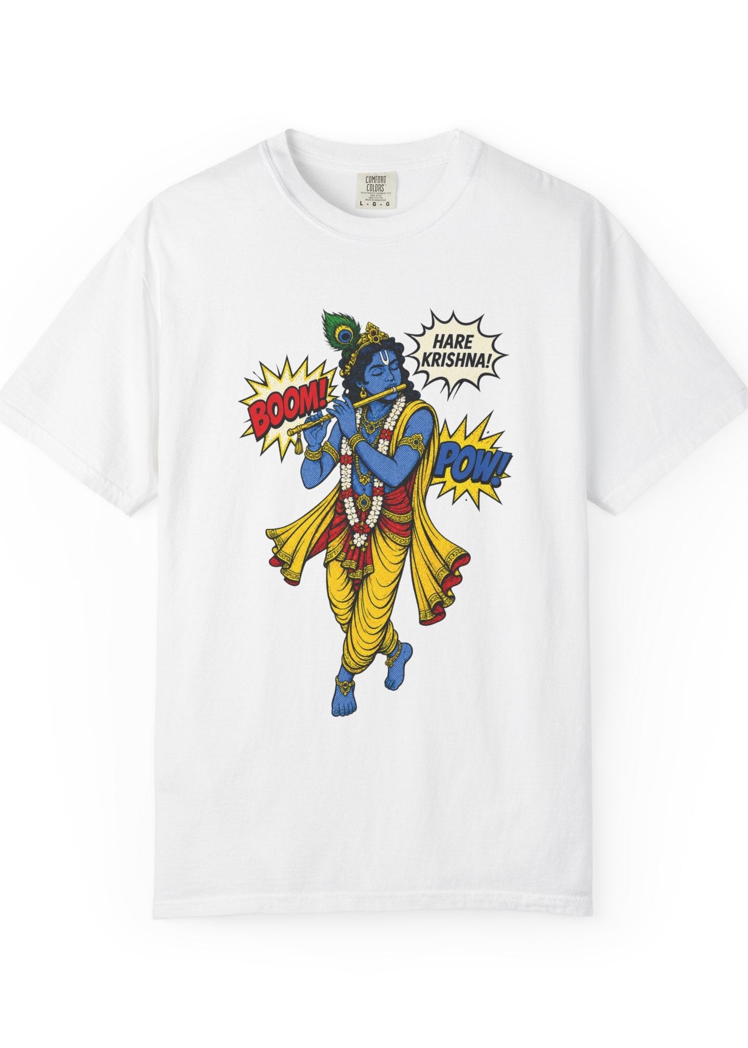 Krishna Pop Art Comic Book T-Shirt