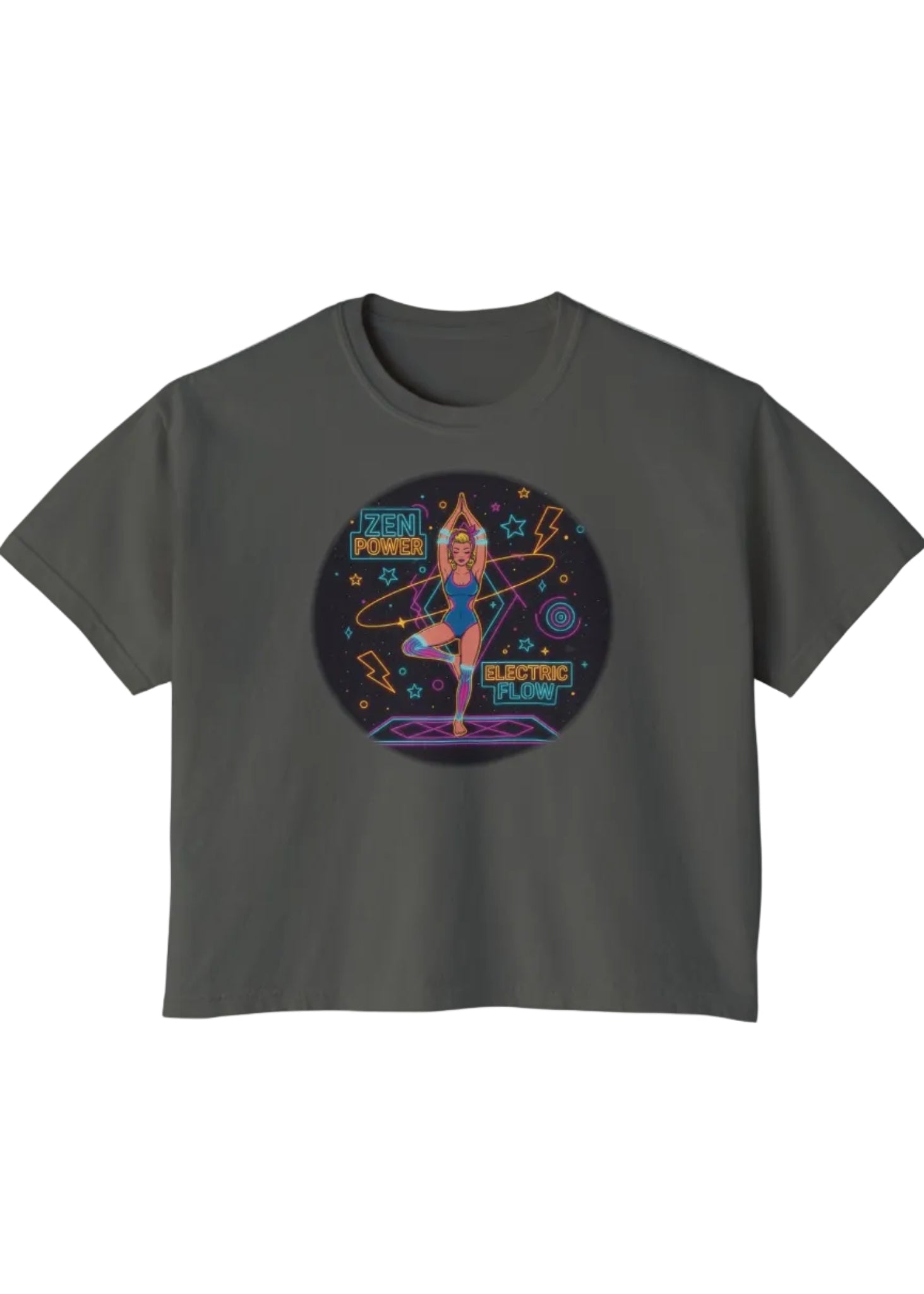 Electric Flow Yoga Tee