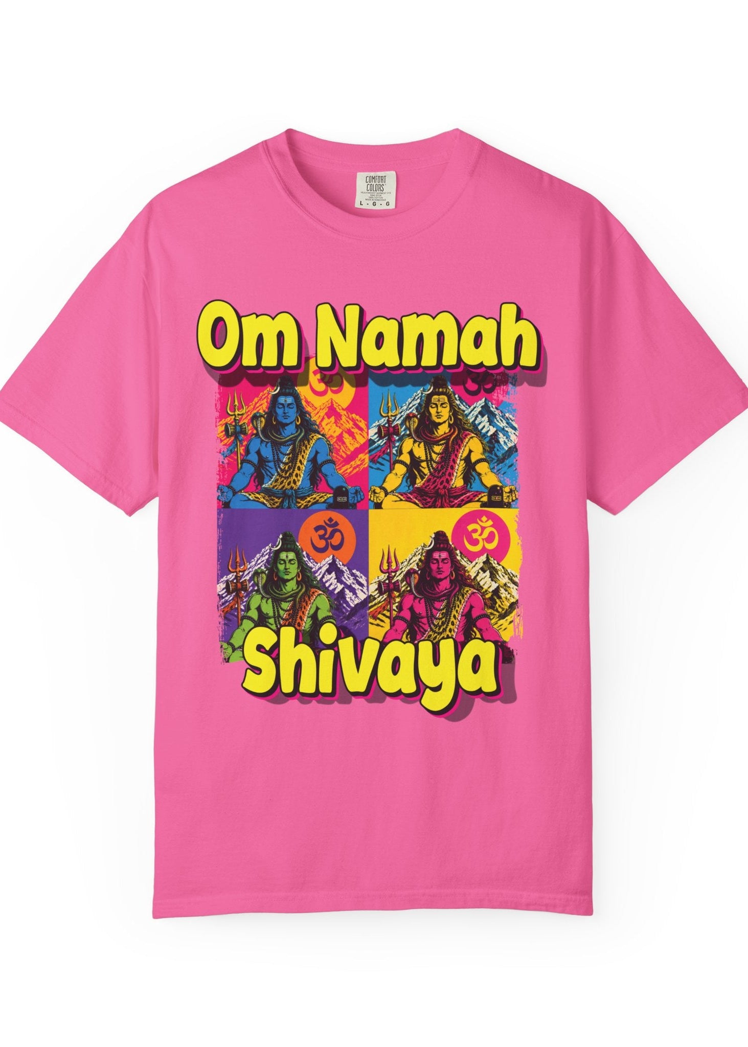 Om Namah Shivaya Pop Art Tee
