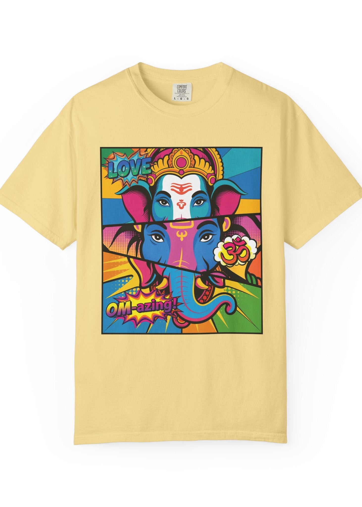 Pop Art Lord Ganesha “OM-azing” T-Shirt